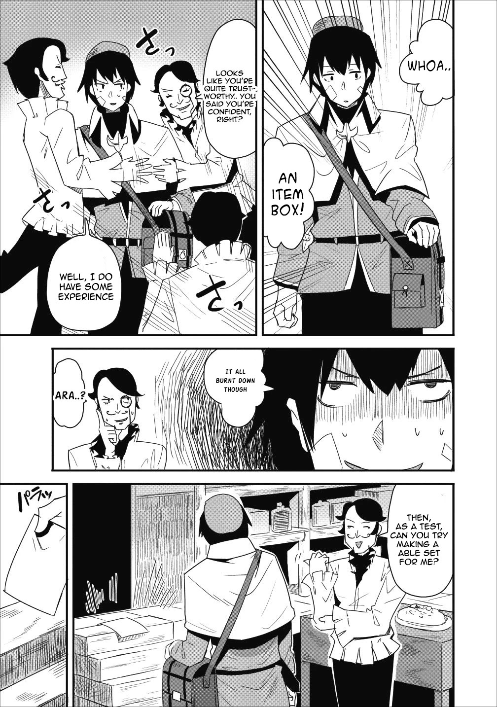 Class-goto Shuudan Teni Shimashita ga, ichiban Tsuyoi Ore wa Saijaku no Shounin ni Gisouchuu Chapter 8 page 23 - Chapter 8