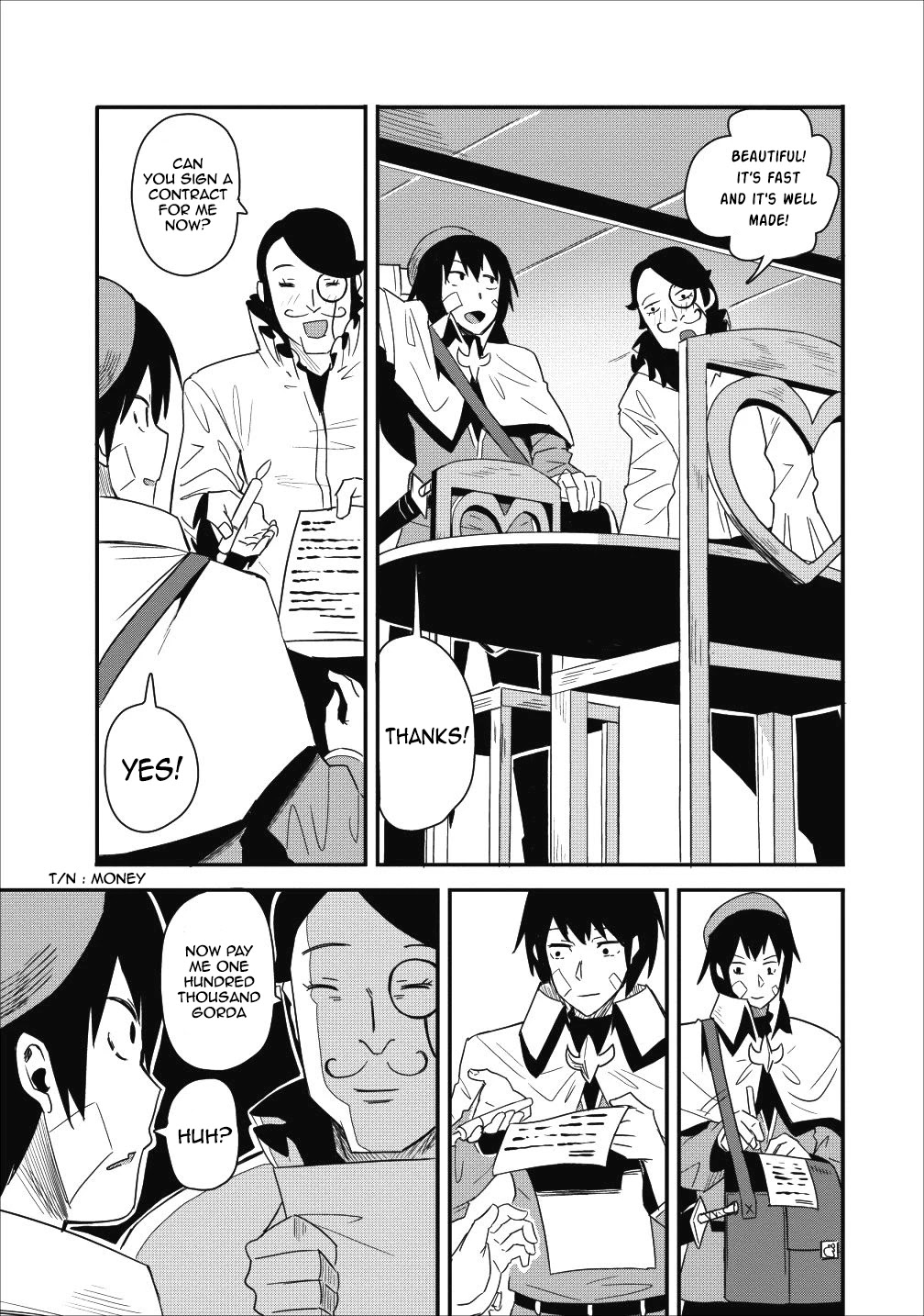 Class-goto Shuudan Teni Shimashita ga, ichiban Tsuyoi Ore wa Saijaku no Shounin ni Gisouchuu Chapter 8 page 25 - Chapter 8