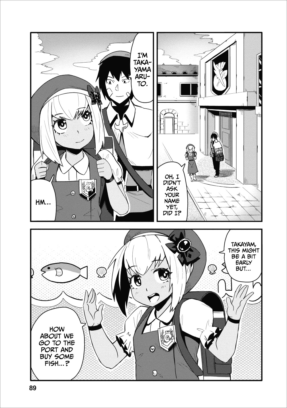 Class-goto Shuudan Teni Shimashita ga, ichiban Tsuyoi Ore wa Saijaku no Shounin ni Gisouchuu Chapter 9 page 1 - Chapter 9