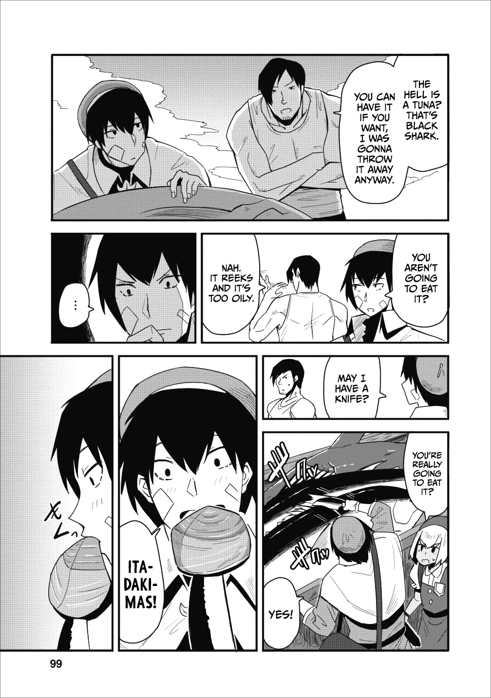 Class-goto Shuudan Teni Shimashita ga, ichiban Tsuyoi Ore wa Saijaku no Shounin ni Gisouchuu Chapter 9 page 11 - Chapter 9