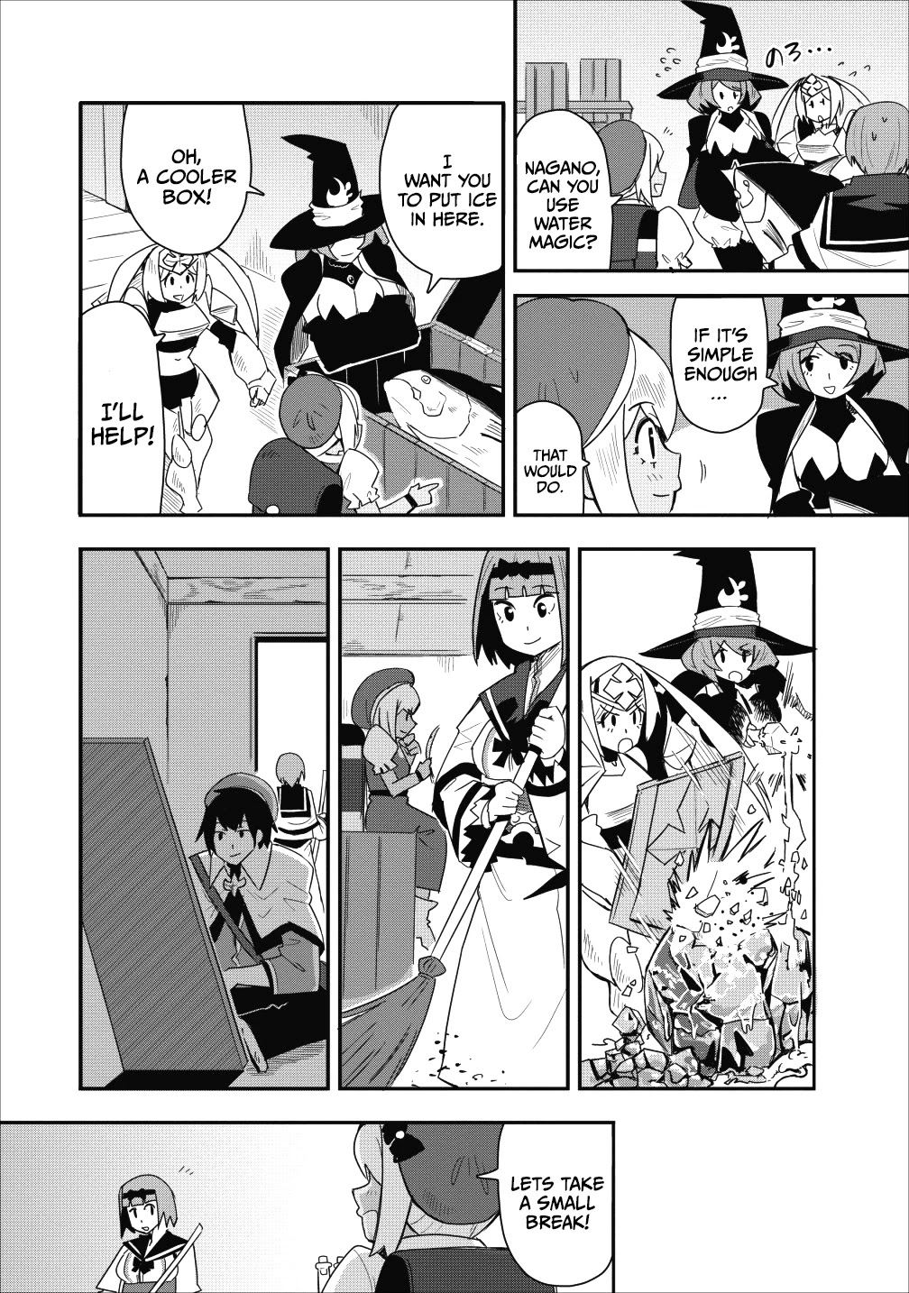 Class-goto Shuudan Teni Shimashita ga, ichiban Tsuyoi Ore wa Saijaku no Shounin ni Gisouchuu Chapter 9 page 20 - Chapter 9
