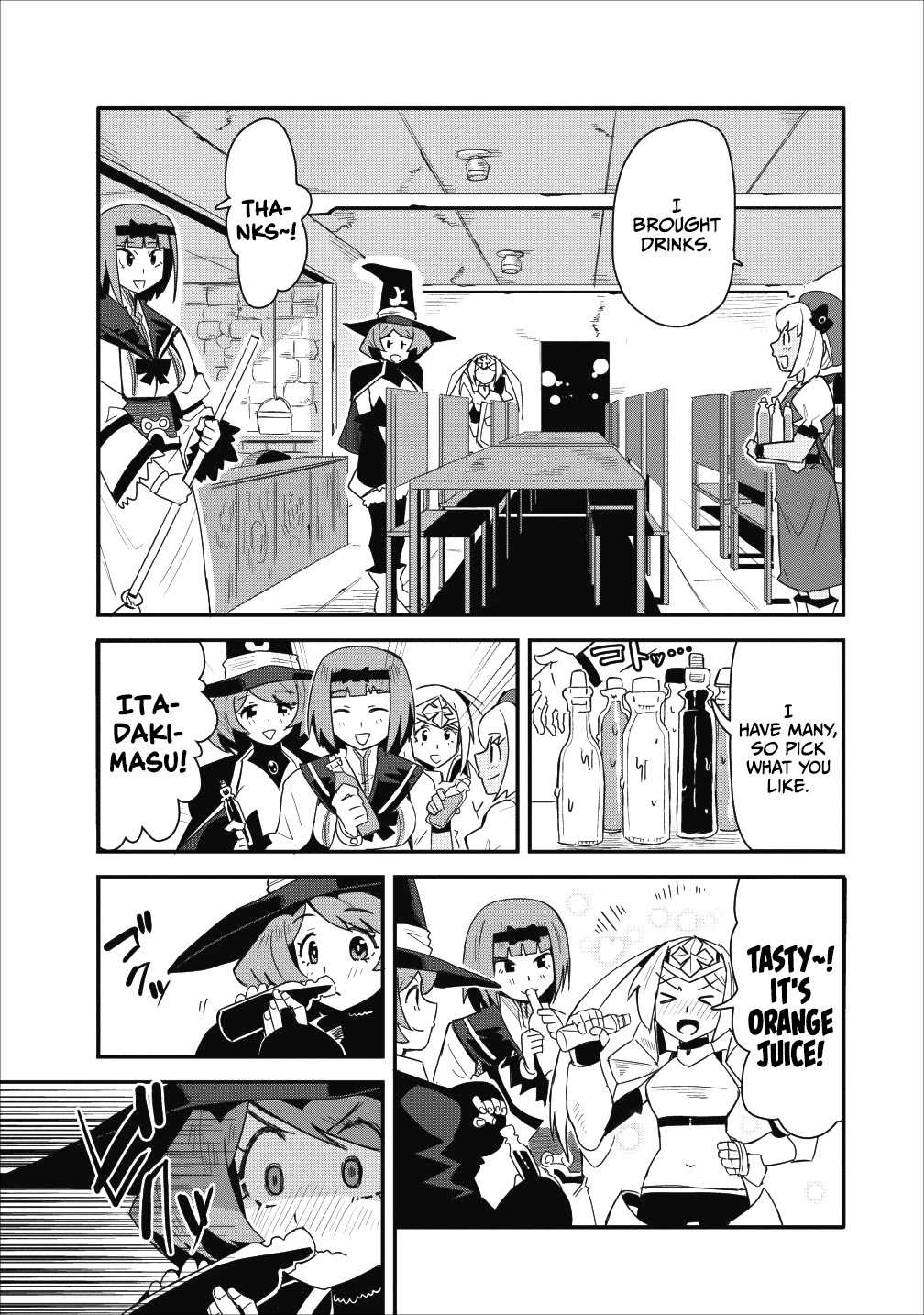 Class-goto Shuudan Teni Shimashita ga, ichiban Tsuyoi Ore wa Saijaku no Shounin ni Gisouchuu Chapter 9 page 21 - Chapter 9
