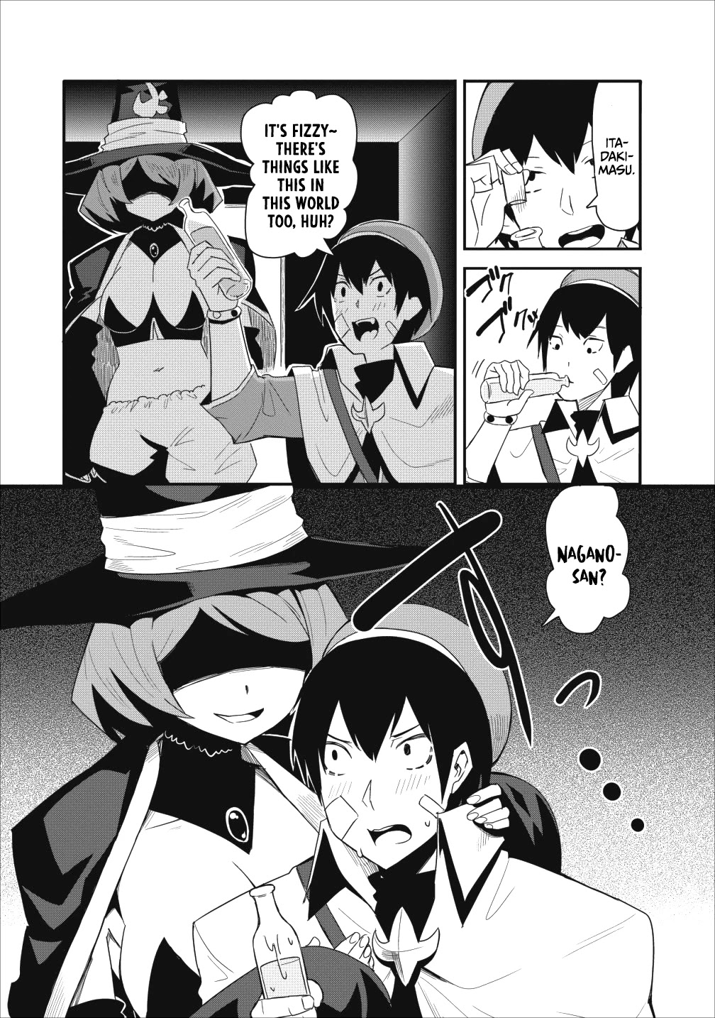 Class-goto Shuudan Teni Shimashita ga, ichiban Tsuyoi Ore wa Saijaku no Shounin ni Gisouchuu Chapter 9 page 24 - Chapter 9