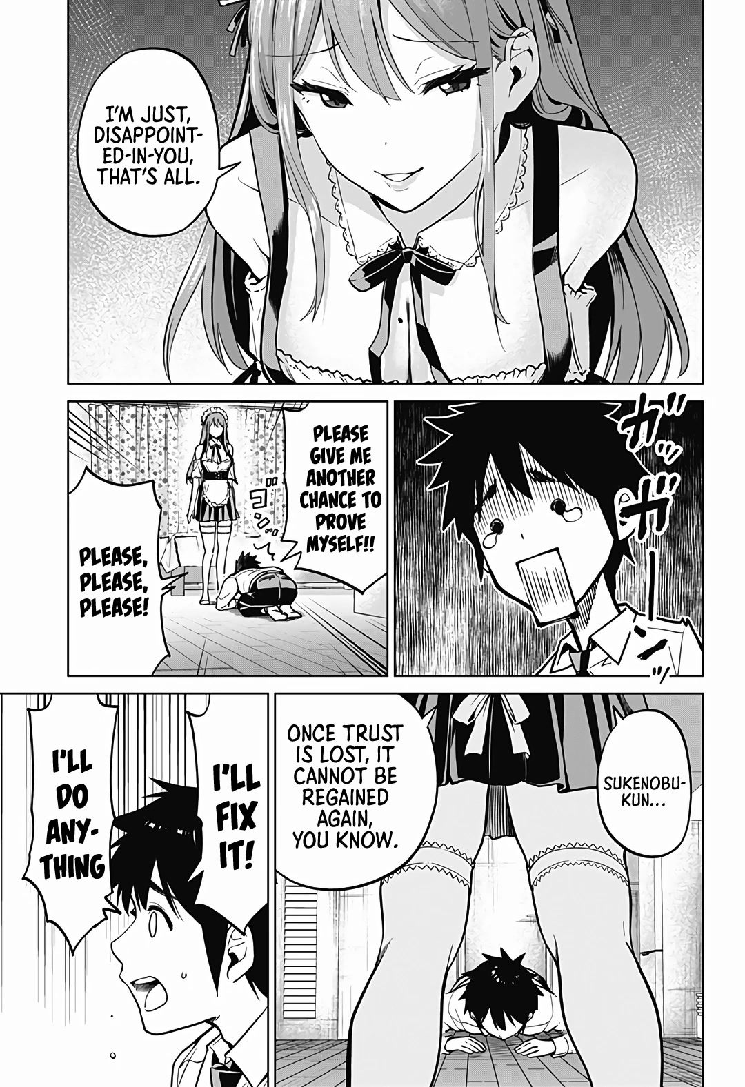 Class Maid Chapter 4 page 11 - Chapter 4: Cleaning up Admirably Today Too!