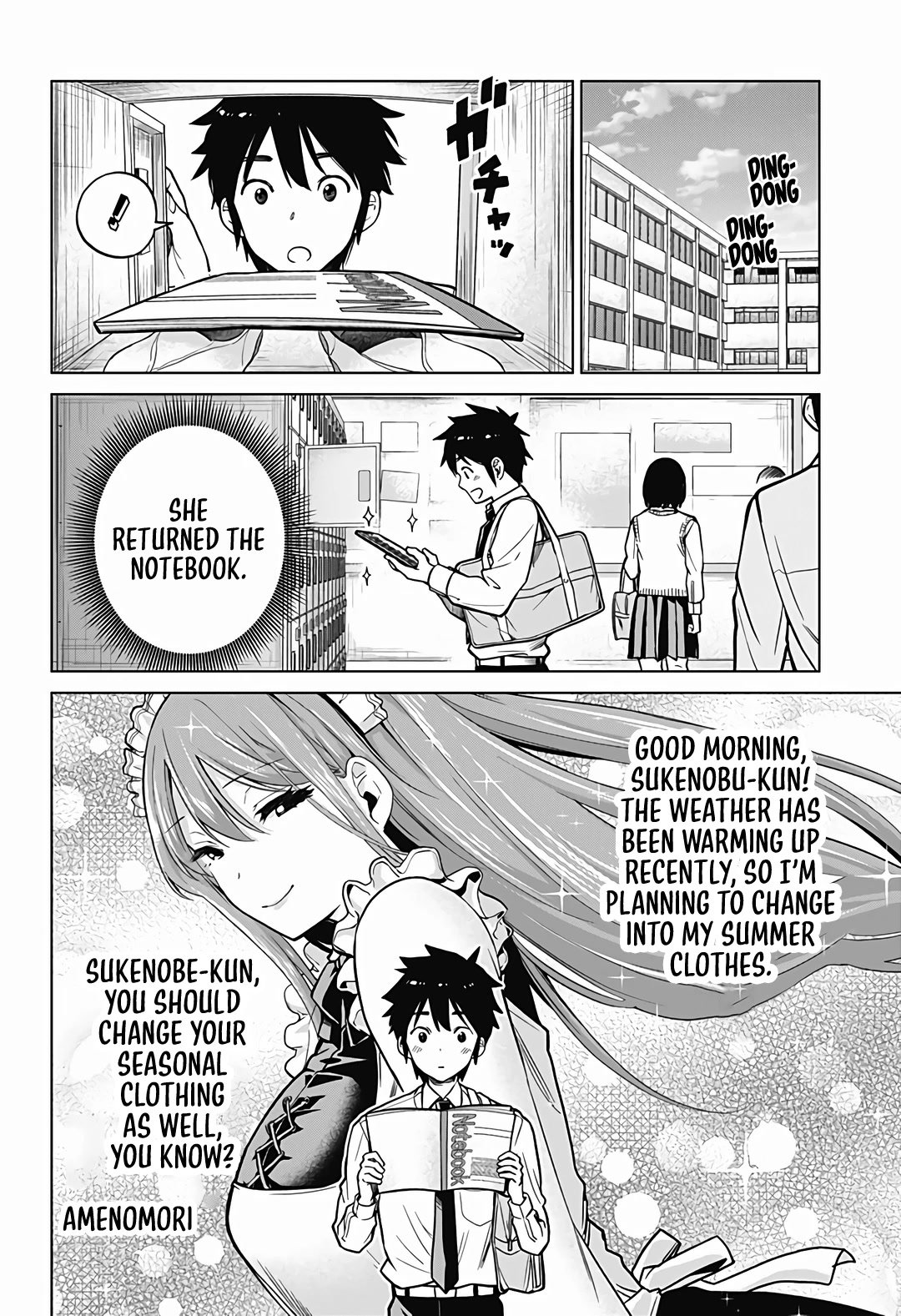 Class Maid Chapter 4 page 2 - Chapter 4: Cleaning up Admirably Today Too!