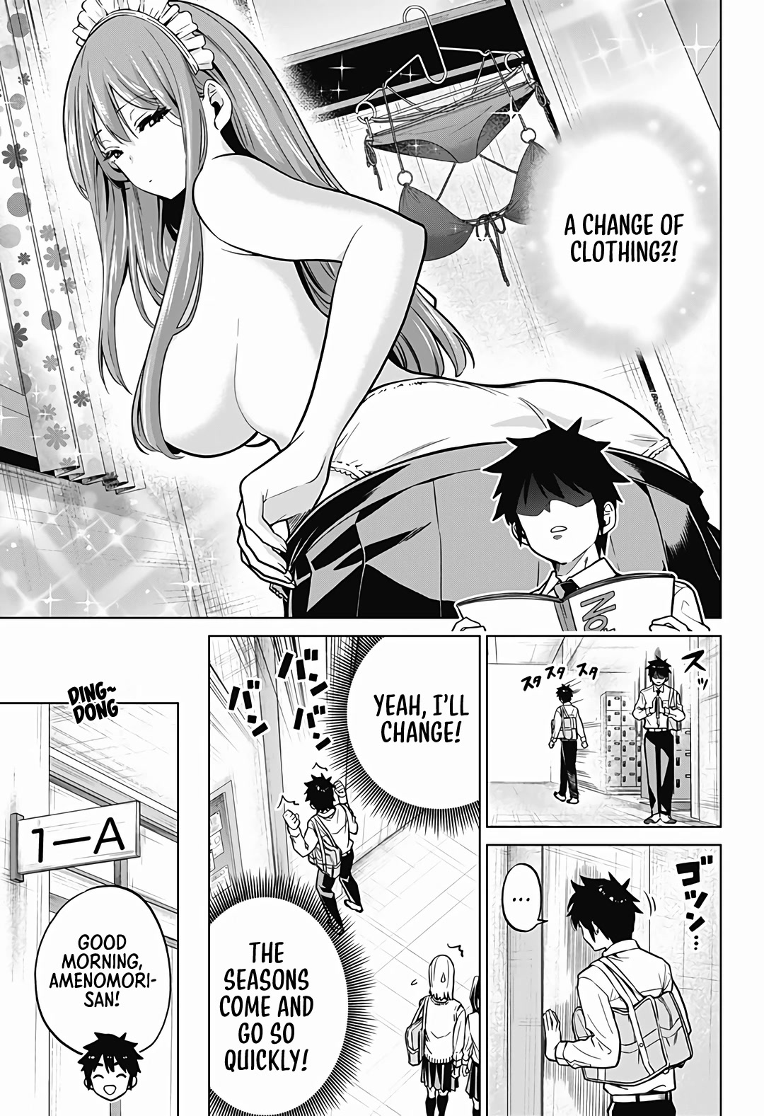 Class Maid Chapter 4 page 3 - Chapter 4: Cleaning up Admirably Today Too!