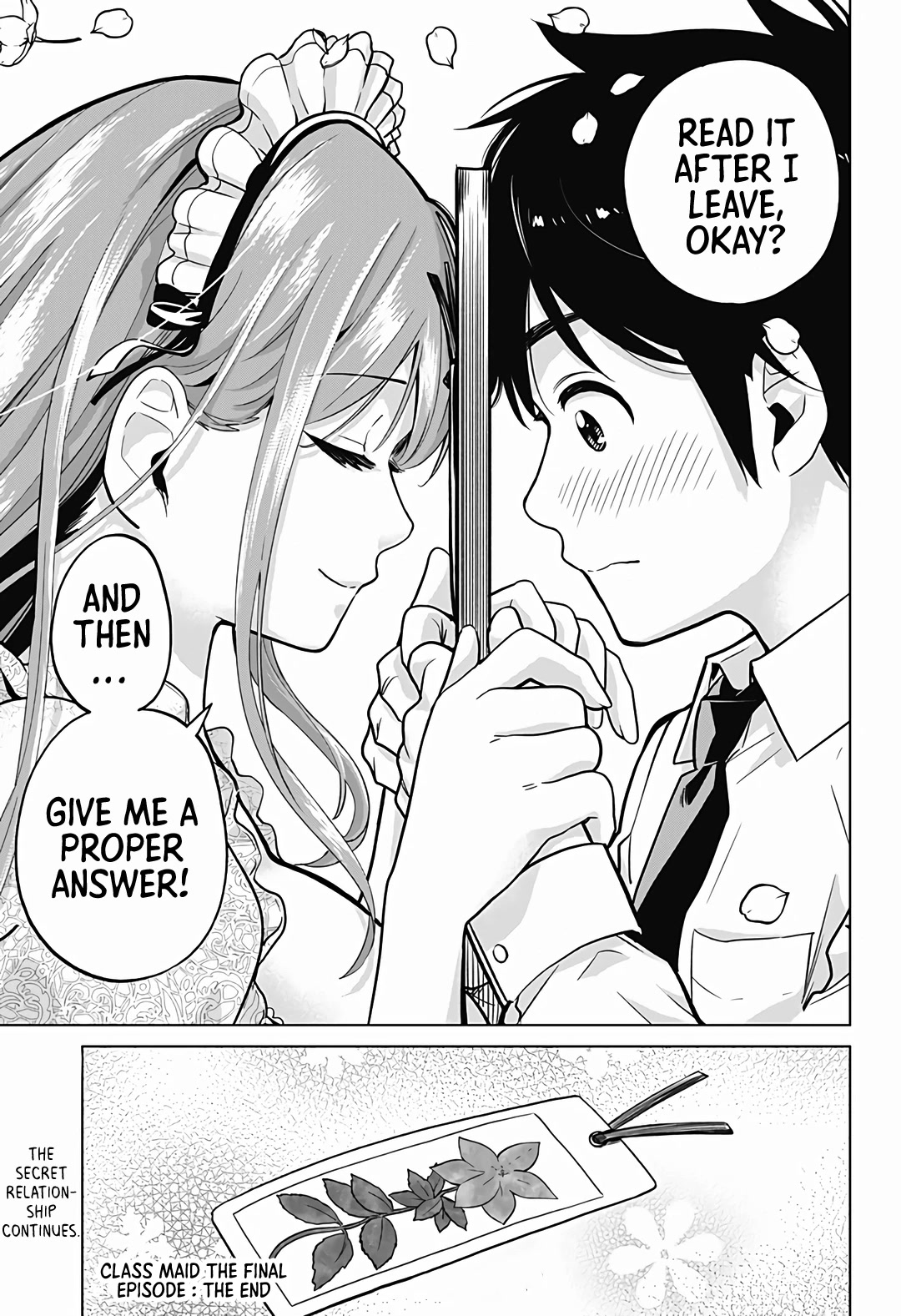 Class Maid Chapter 5 page 13 - Chapter 5: To Deliver This Feeling! [END]