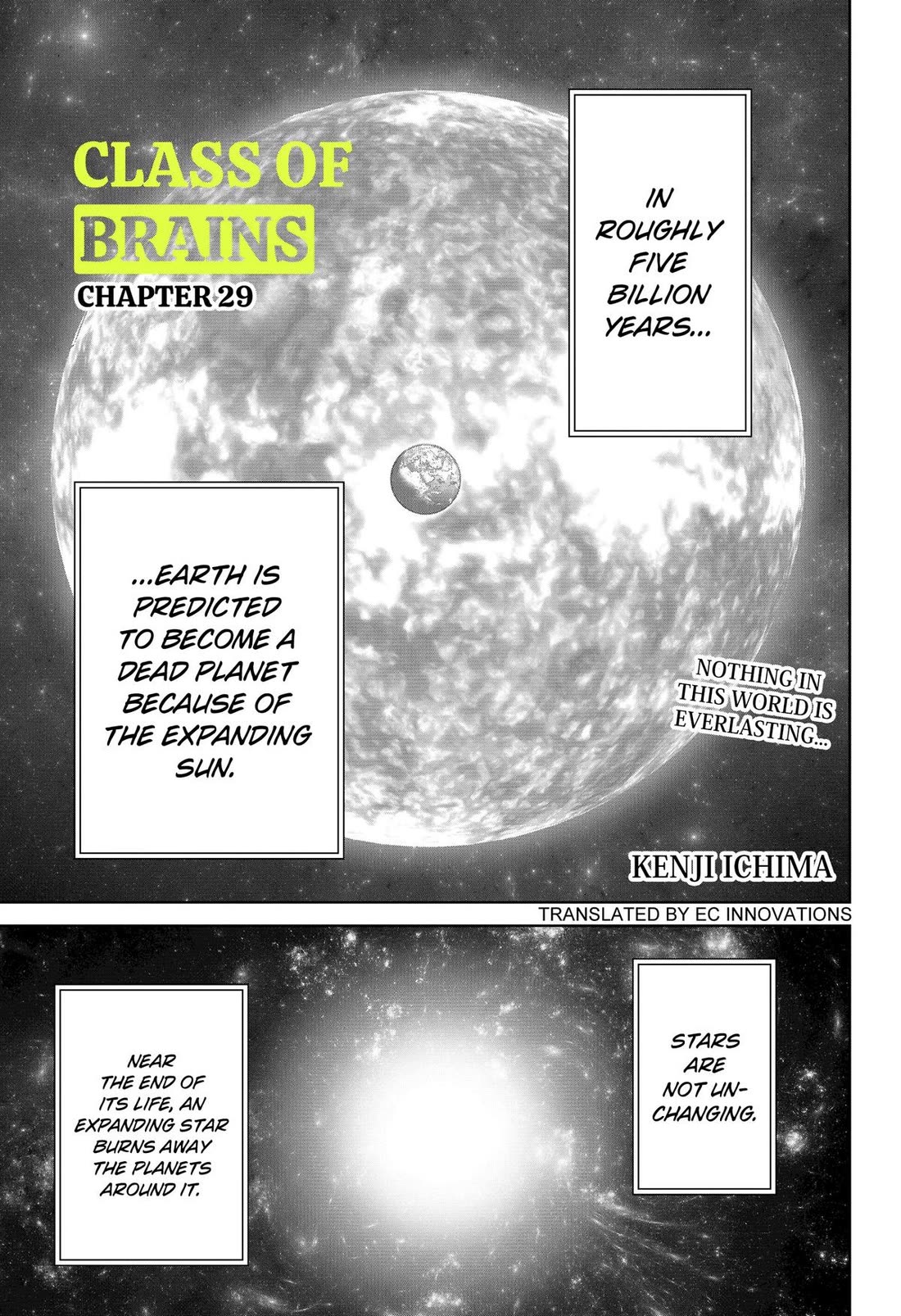 Class of Brains Chapter 29 page 1 - Chapter 29