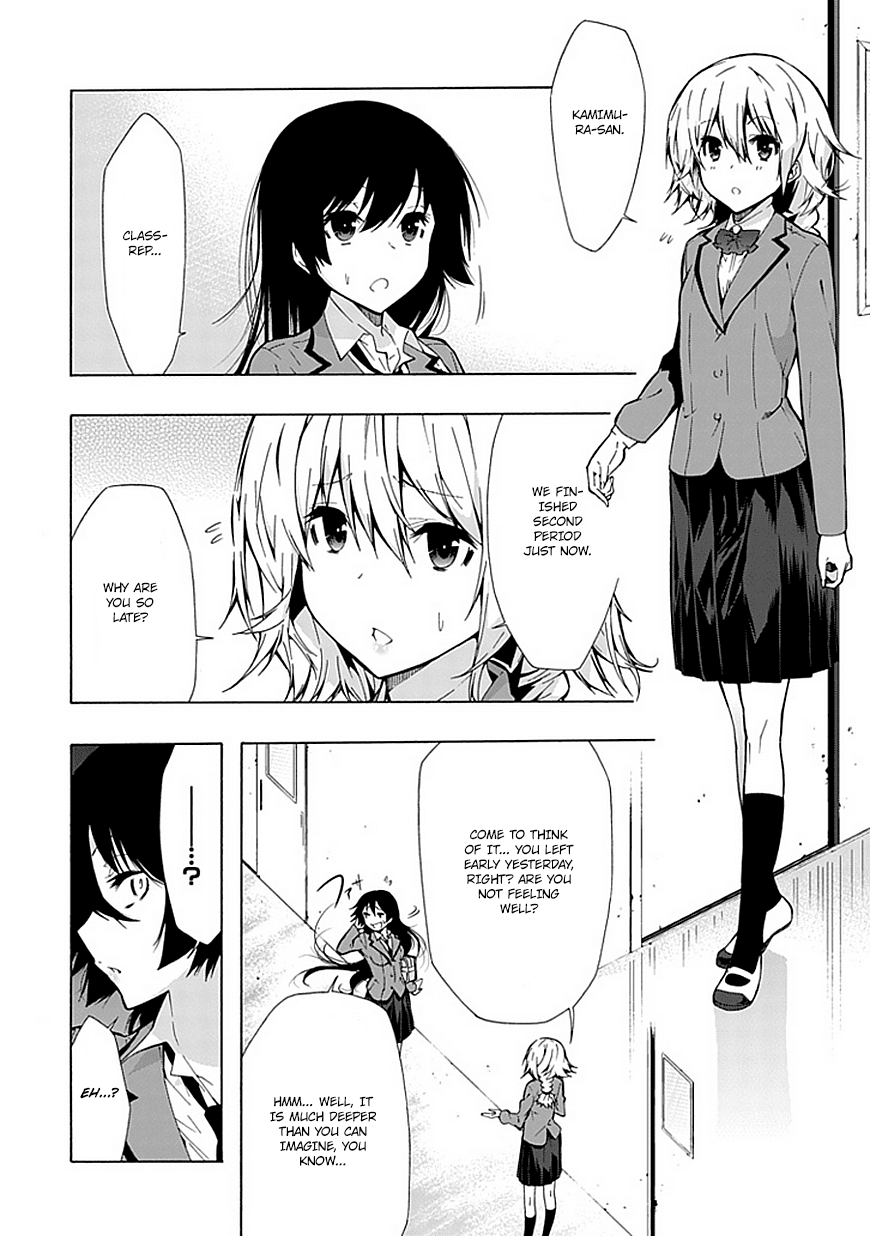 Classmate, Kamimura Yuuka wa Kou Itta. Chapter 18 page 21 - Chapter 18: Can You Go to the Rooftop Now?