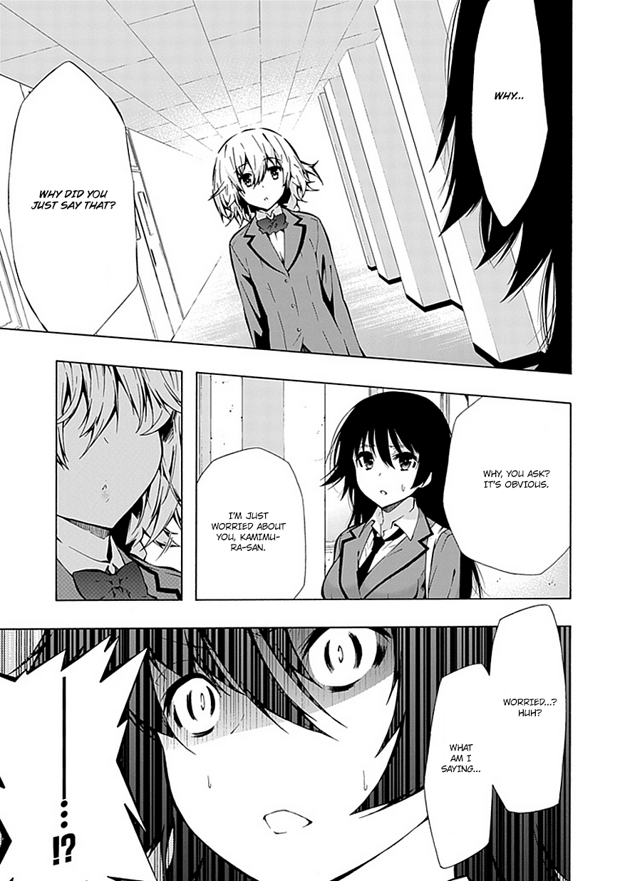 Classmate, Kamimura Yuuka wa Kou Itta. Chapter 18 page 22 - Chapter 18: Can You Go to the Rooftop Now?