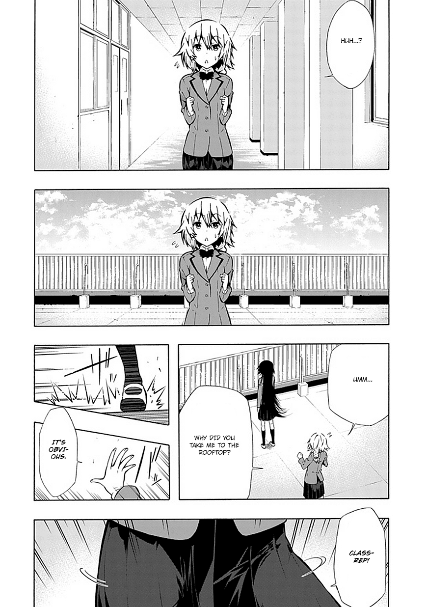 Classmate, Kamimura Yuuka wa Kou Itta. Chapter 18 page 25 - Chapter 18: Can You Go to the Rooftop Now?