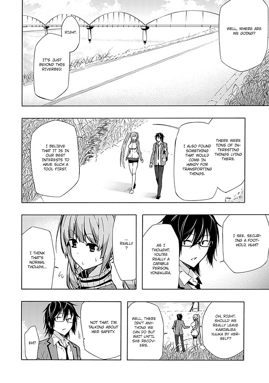 Classmate, Kamimura Yuuka wa Kou Itta. Chapter 18 page 9 - Chapter 18: Can You Go to the Rooftop Now?