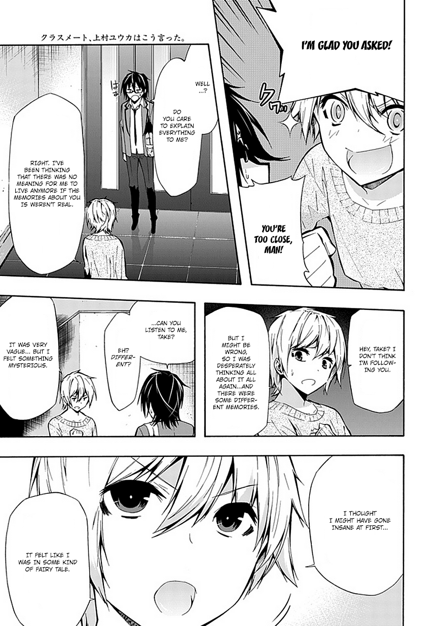 Classmate, Kamimura Yuuka wa Kou Itta. Chapter 19 page 18 - Chapter 19: The Real Me…