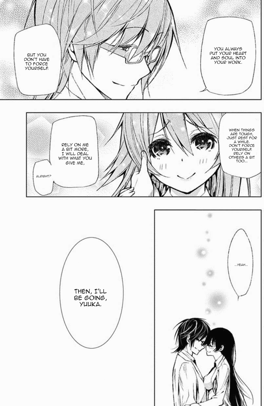 Classmate, Kamimura Yuuka wa Kou Itta. Chapter 27 page 17 - Chapter 27: Shirasaki Shuushi