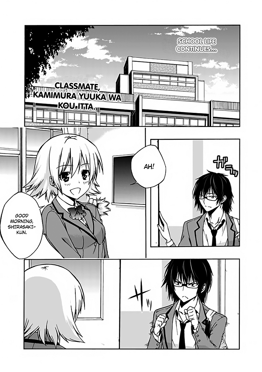 Classmate, Kamimura Yuuka wa Kou Itta. Chapter 3 page 2 - Chapter 3: First Experience