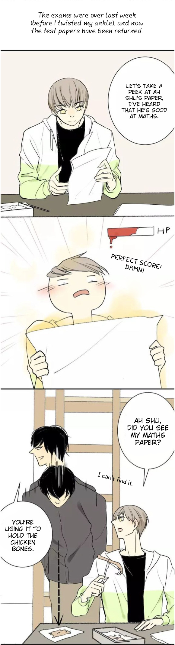 Classmate Relationship? Chapter 10 page 4 - Chapter 10: Ah Shu is this good at maths?!
