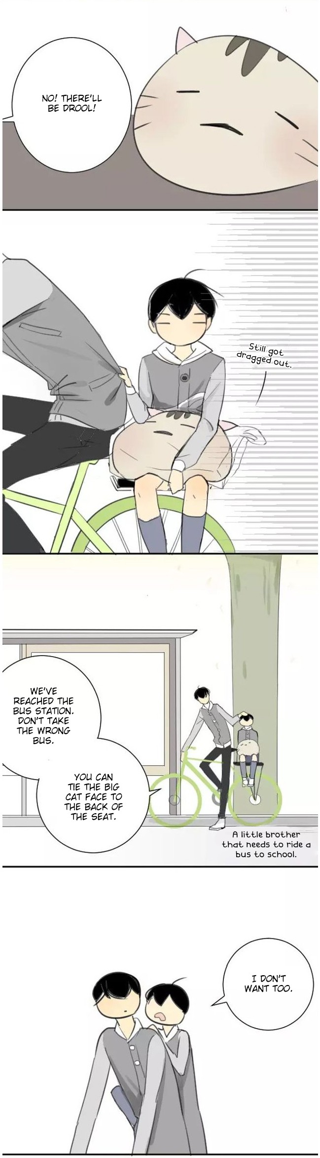 Classmate Relationship? Chapter 12 page 12 - Chapter 12: Took away my little brother's Fat Cat Face