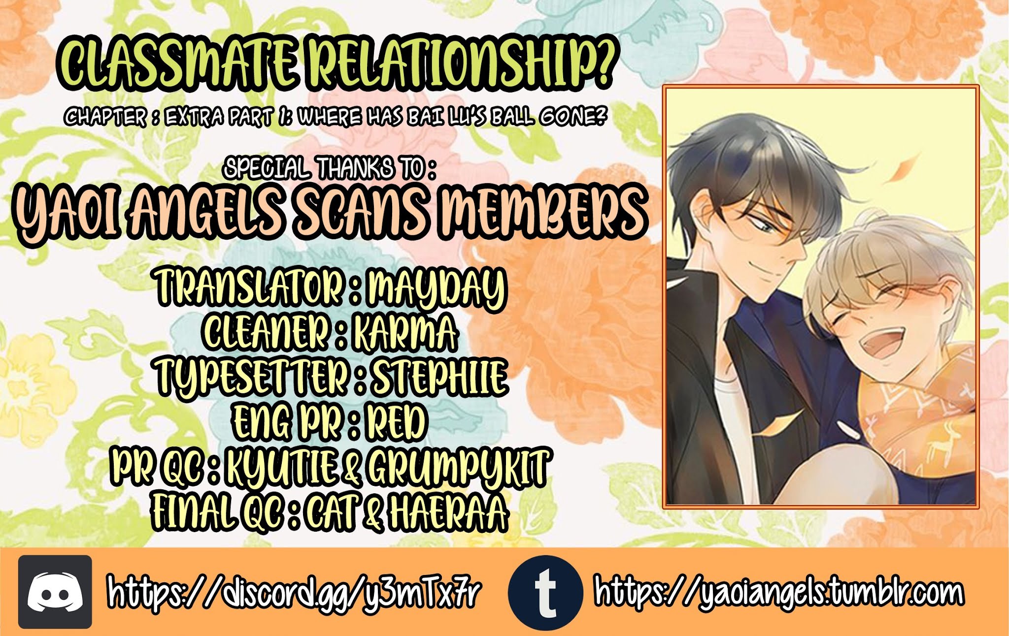 Classmate Relationship? Chapter 15.5 page 1 - Chapter 15.5: Extra Part 1: Where has Bai Lu's Ball Gone?