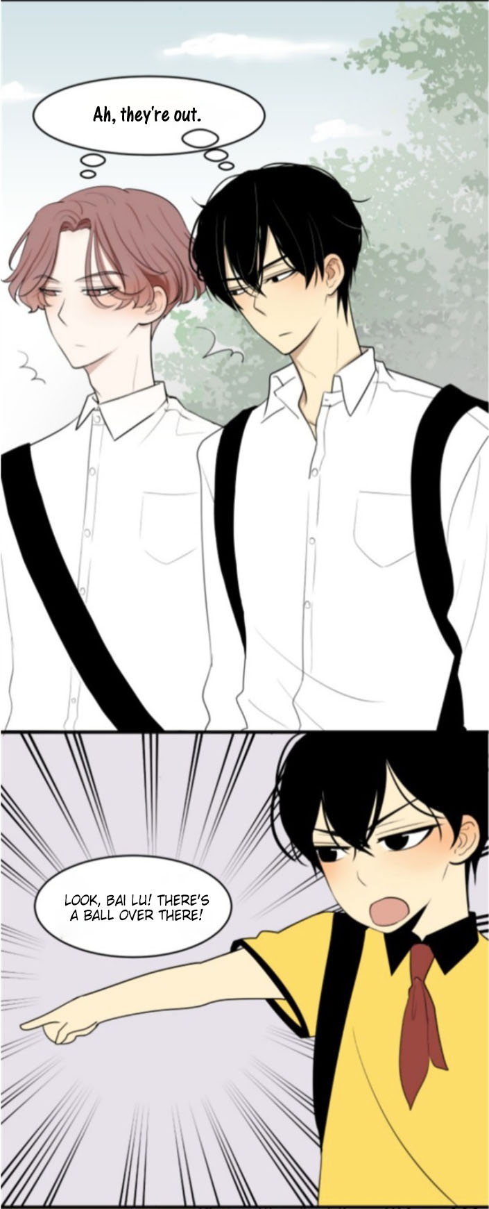 Classmate Relationship? Chapter 15.5 page 8 - Chapter 15.5: Extra Part 1: Where has Bai Lu's Ball Gone?