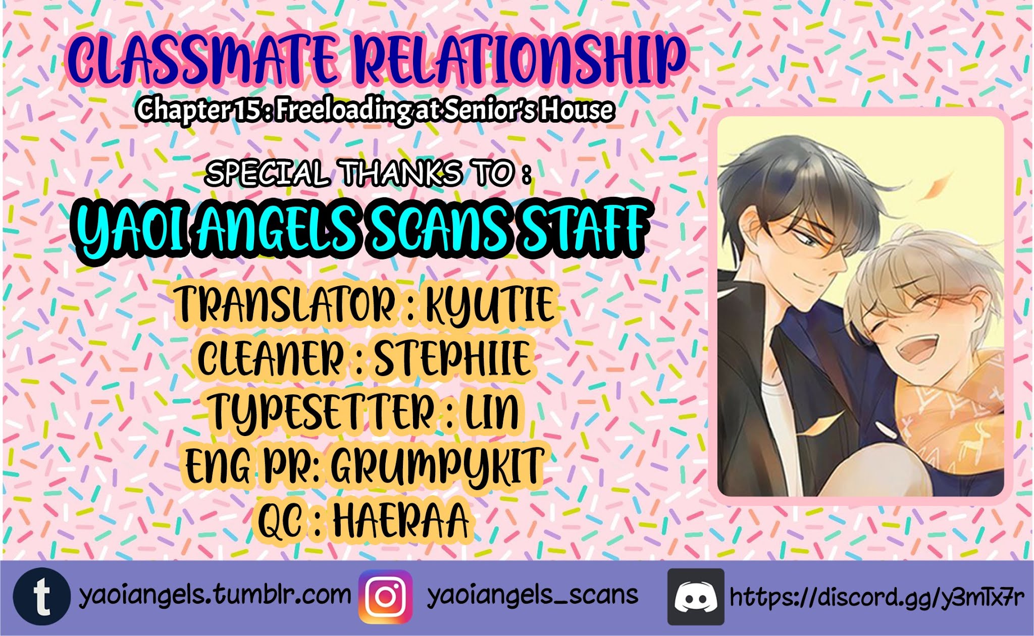 Classmate Relationship? Chapter 15 page 1 - Chapter 15: Freeloading at Senior's House