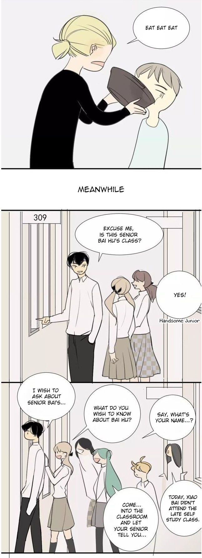 Classmate Relationship? Chapter 15 page 9 - Chapter 15: Freeloading at Senior's House
