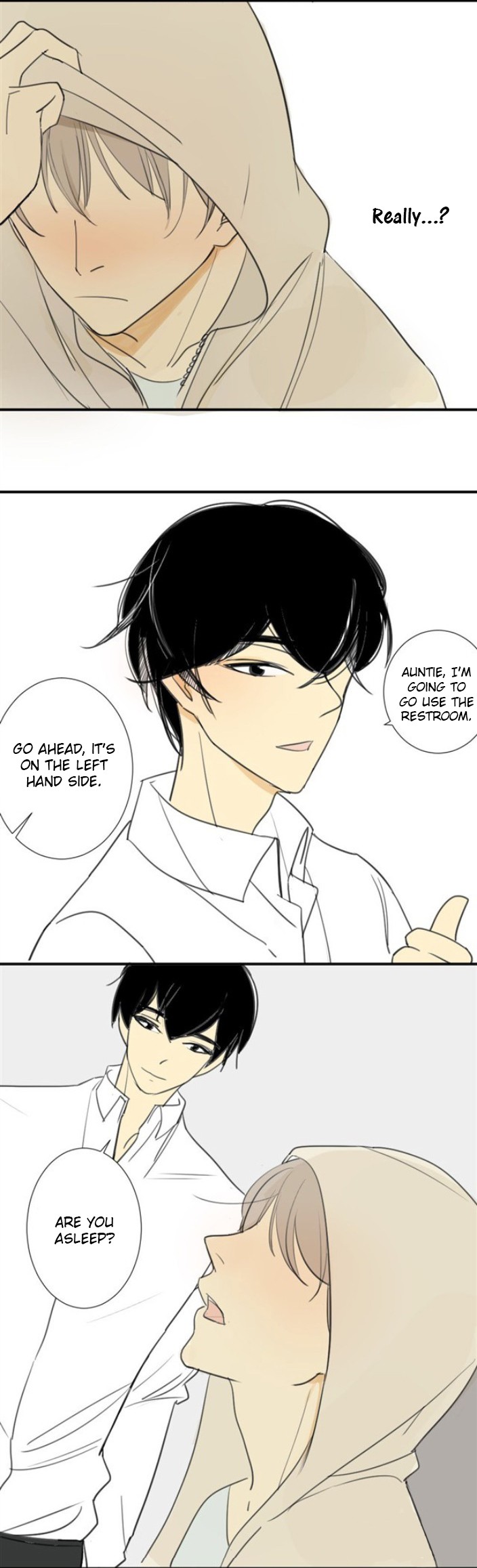 Classmate Relationship? Chapter 18 page 8 - Chapter 18: Ah Shu's also staying at Senior's house?