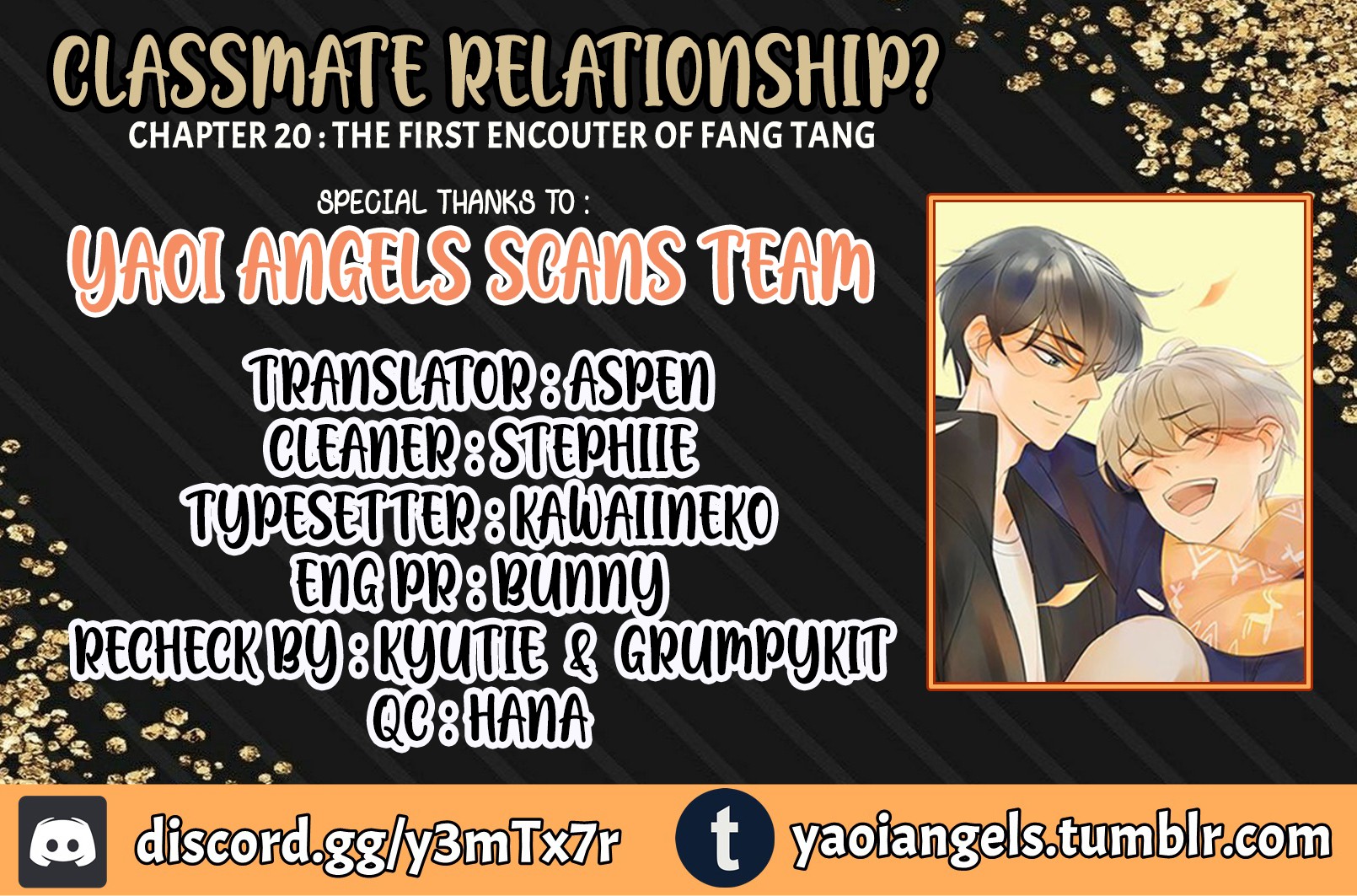 Classmate Relationship? Chapter 20 page 1 - Chapter 20: The First Encouter of Fang Tang