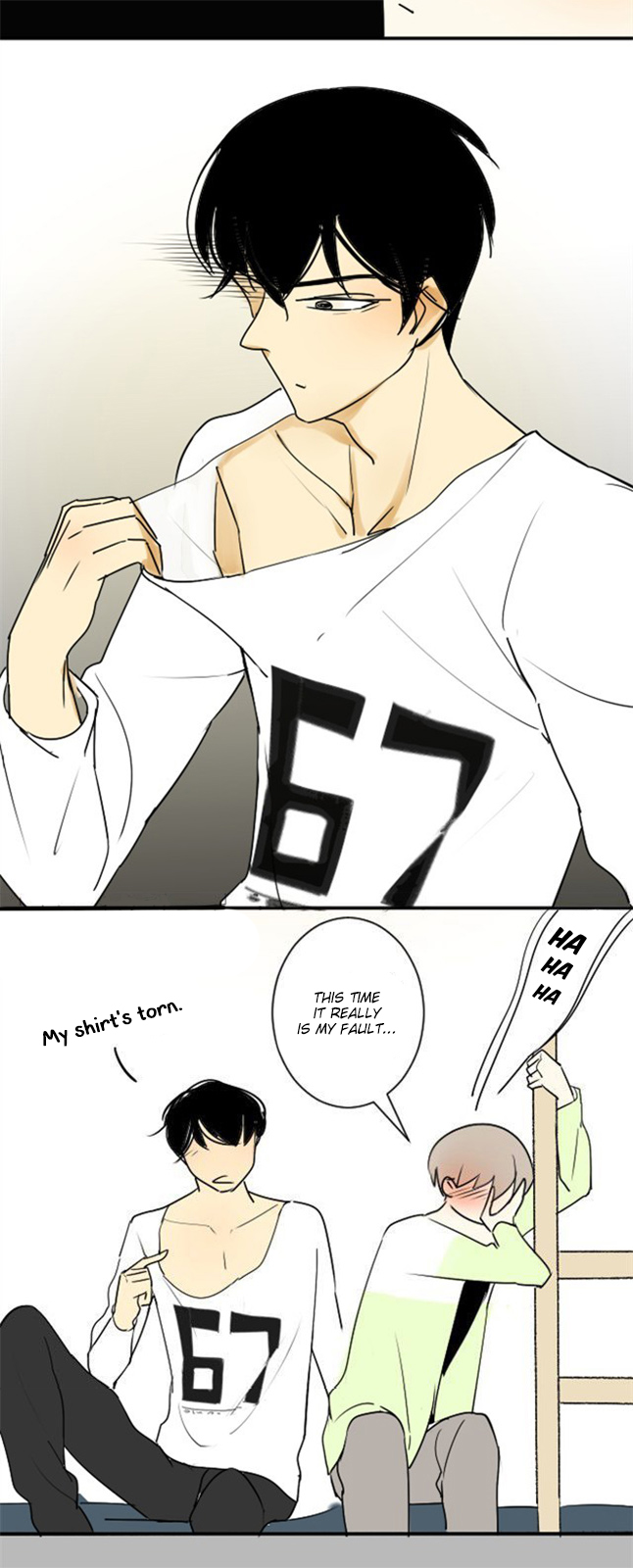 Classmate Relationship? Chapter 9 page 12 - Chapter 9: Don't Play in the Dormitory.