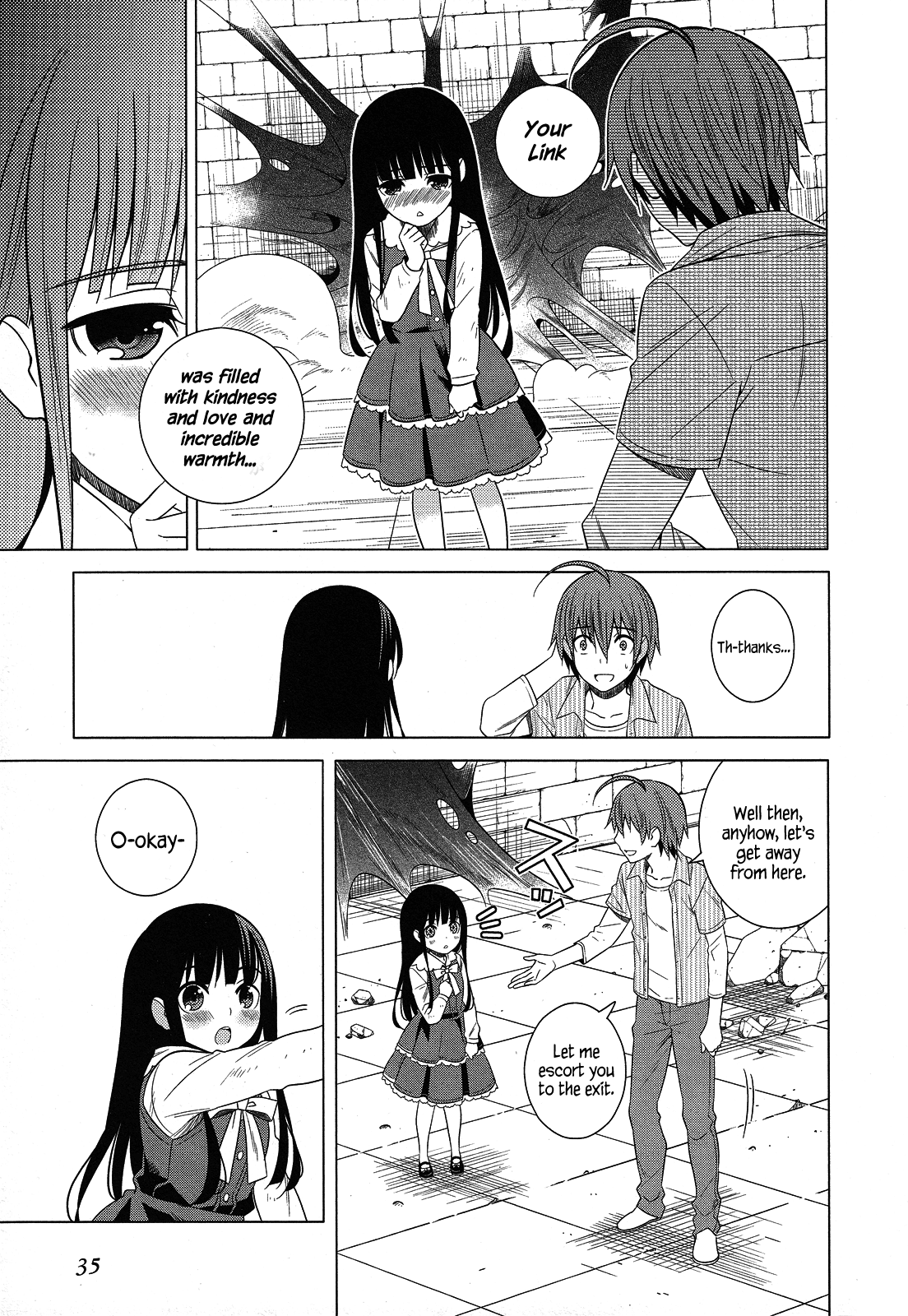 Classmate to Meikyuu no Futekisetsu na Kouryakuhou Chapter 23 page 36 - Chapter 23