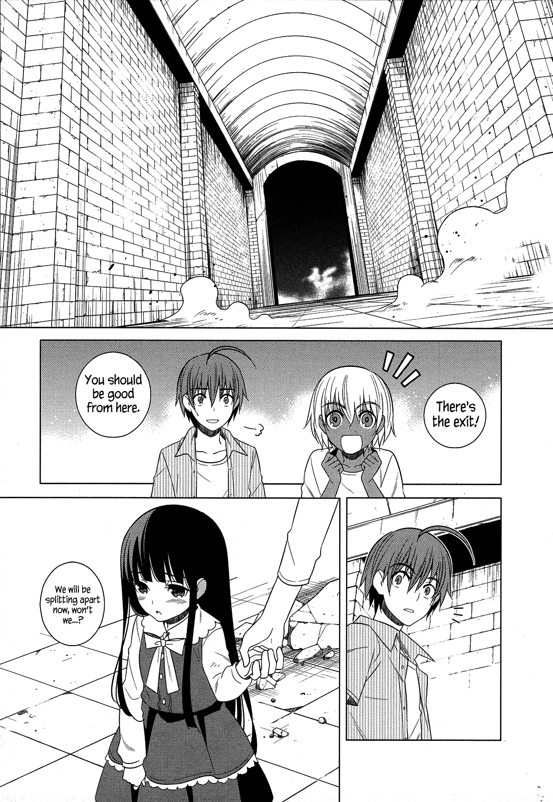 Classmate to Meikyuu no Futekisetsu na Kouryakuhou Chapter 23 page 38 - Chapter 23