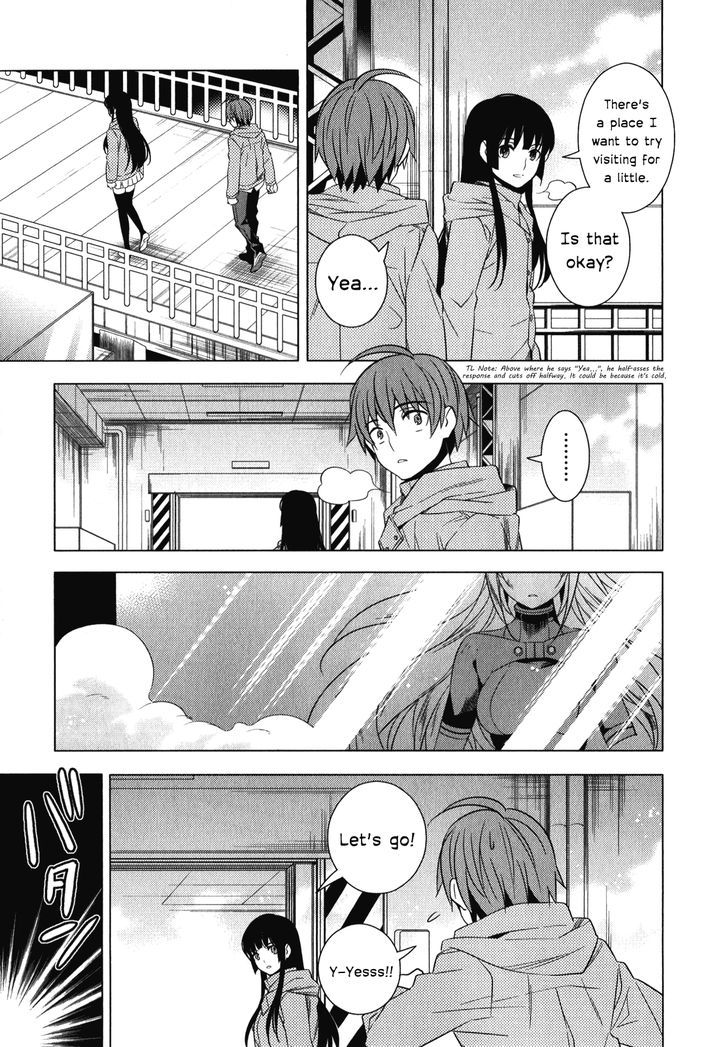 Classmate to Meikyuu no Futekisetsu na Kouryakuhou Chapter 7 page 36 - Chapter 7 : Motoya's Decision