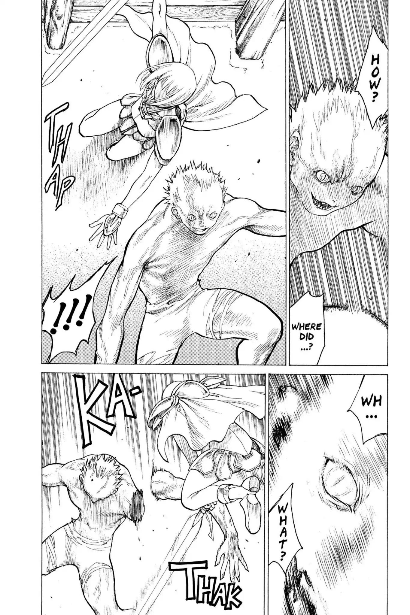 Claymore Chapter 1 page 48 - Chapter 1: Vol.1 Scene 1: Silver-eyed Slayer