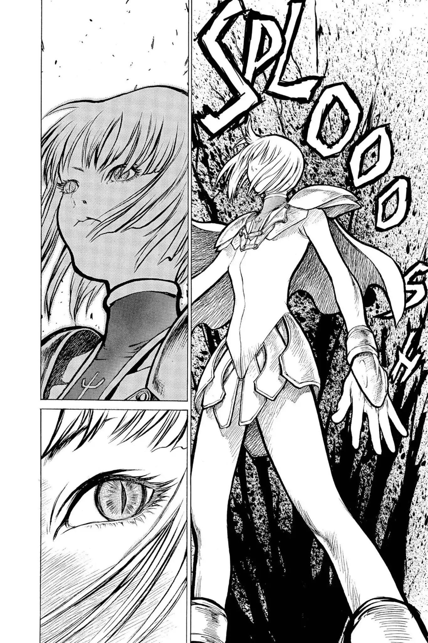 Claymore Chapter 1 page 55 - Chapter 1: Vol.1 Scene 1: Silver-eyed Slayer