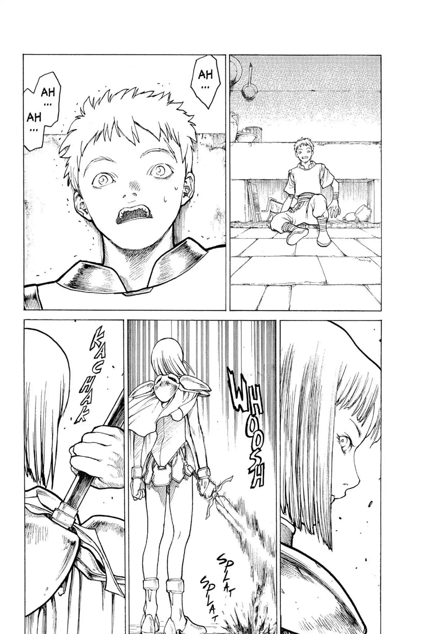 Claymore Chapter 1 page 56 - Chapter 1: Vol.1 Scene 1: Silver-eyed Slayer