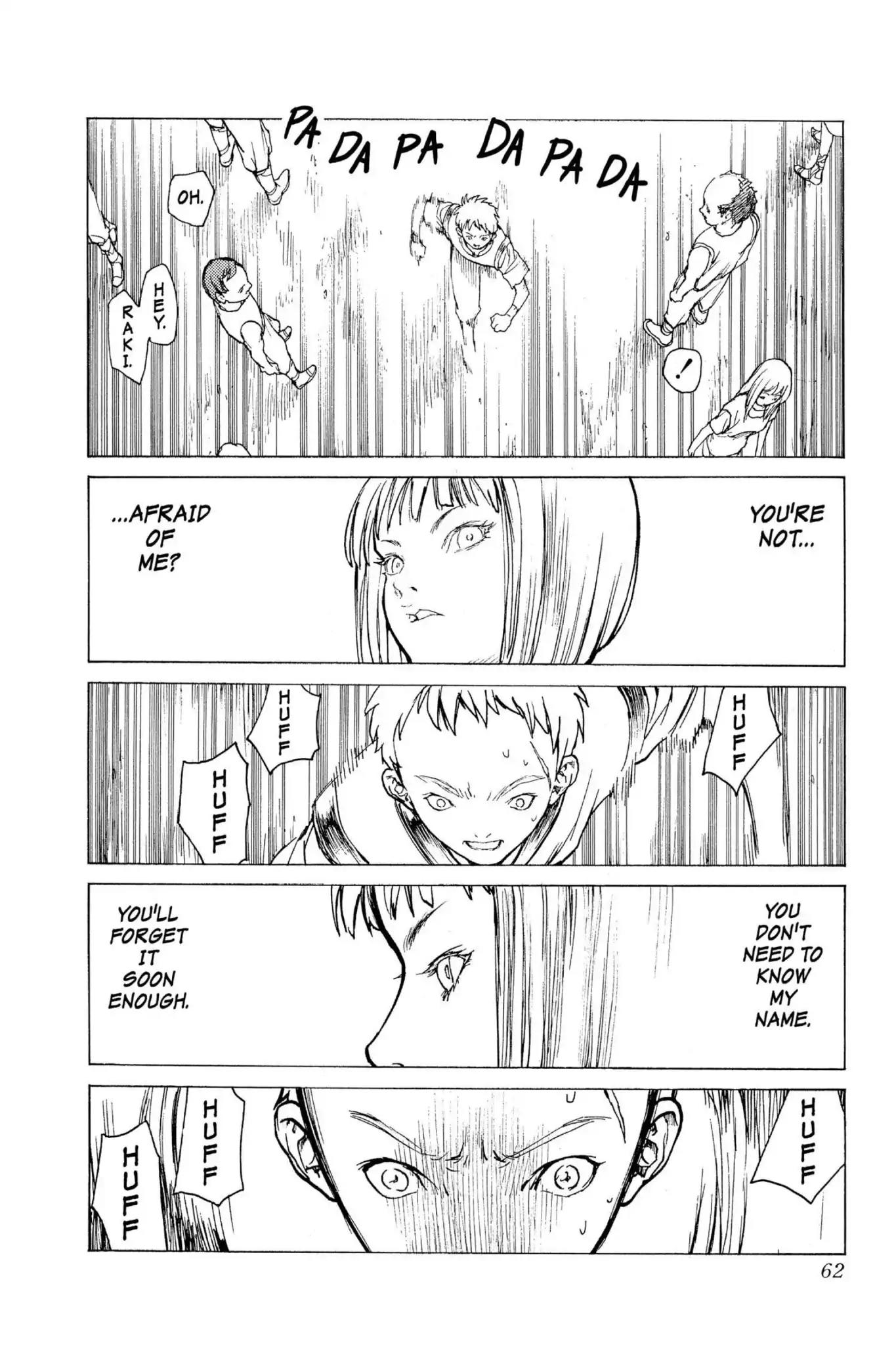 Claymore Chapter 1 page 61 - Chapter 1: Vol.1 Scene 1: Silver-eyed Slayer
