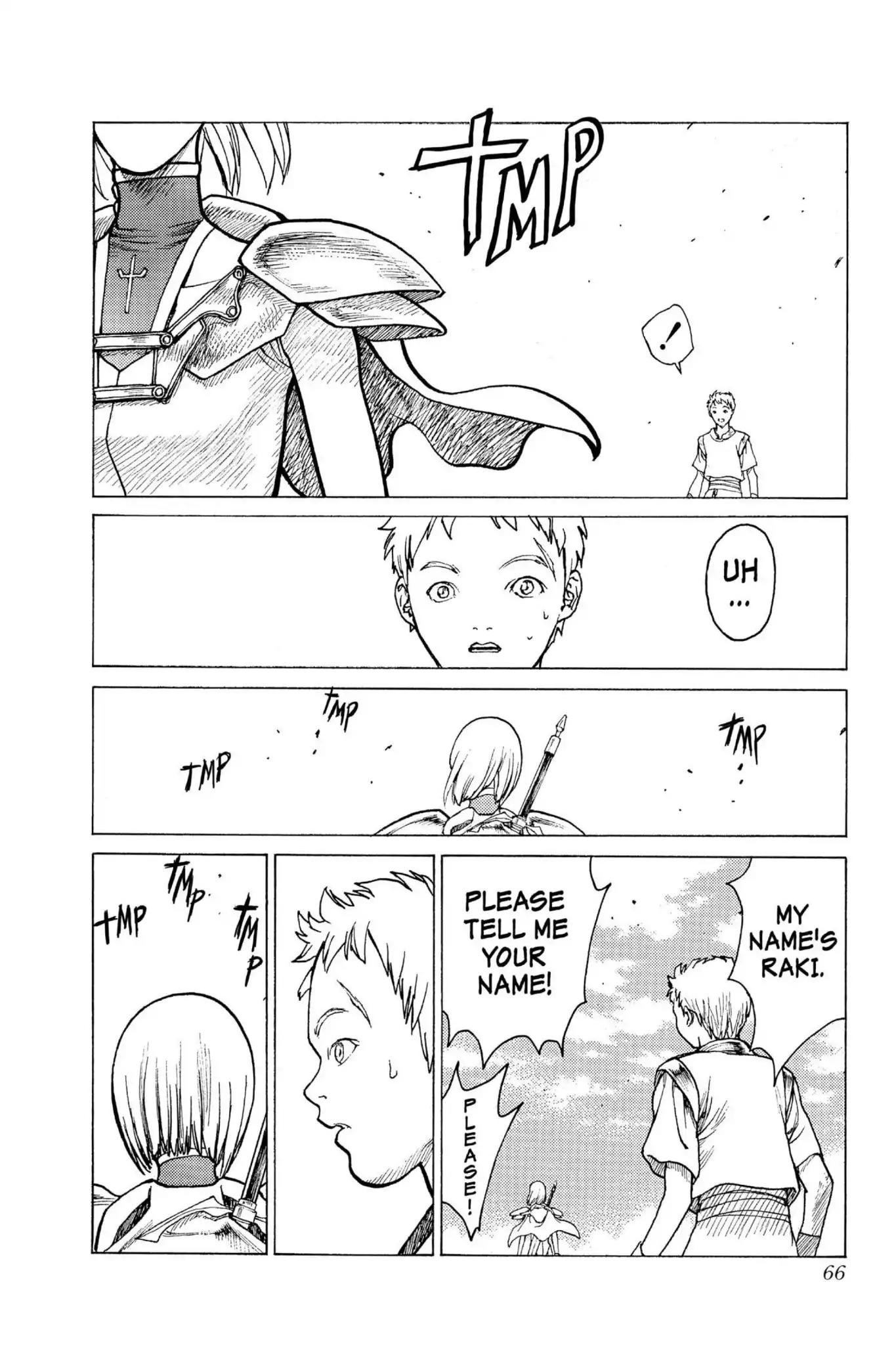 Claymore Chapter 1 page 65 - Chapter 1: Vol.1 Scene 1: Silver-eyed Slayer