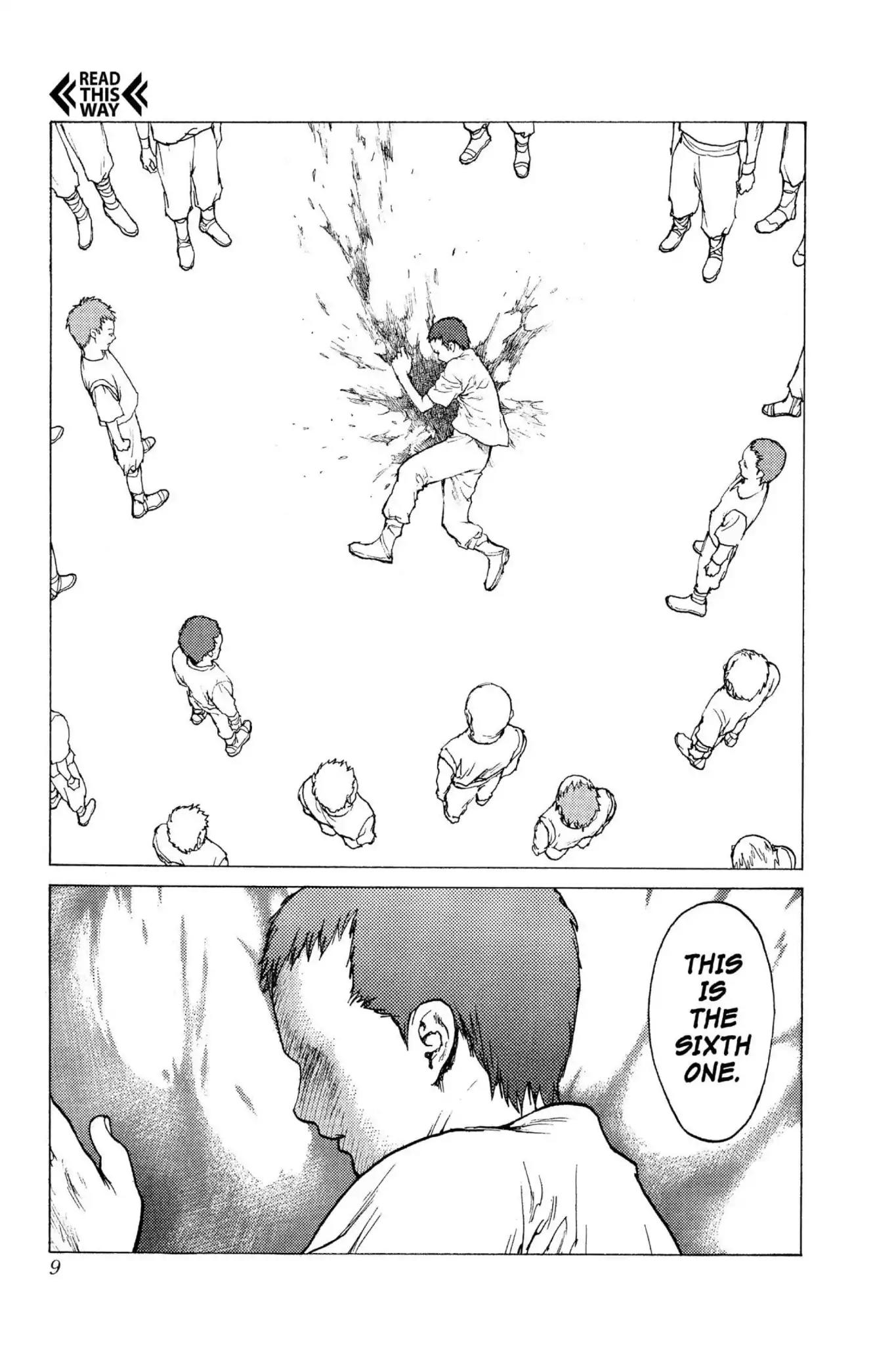 Claymore Chapter 1 page 9 - Chapter 1: Vol.1 Scene 1: Silver-eyed Slayer
