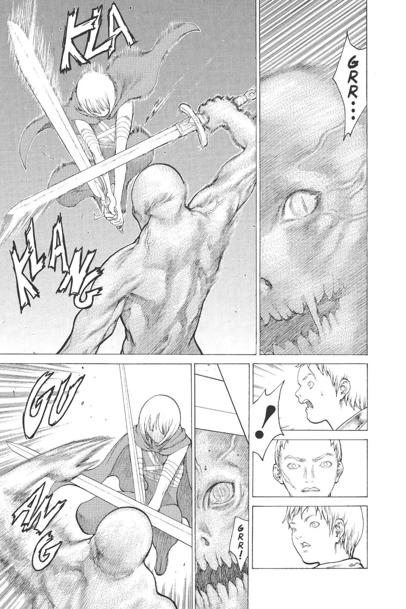 Claymore Chapter 10 page 10 - Chapter 10: Vol.3 Scene 10: Darkness in Paradise, Part 6