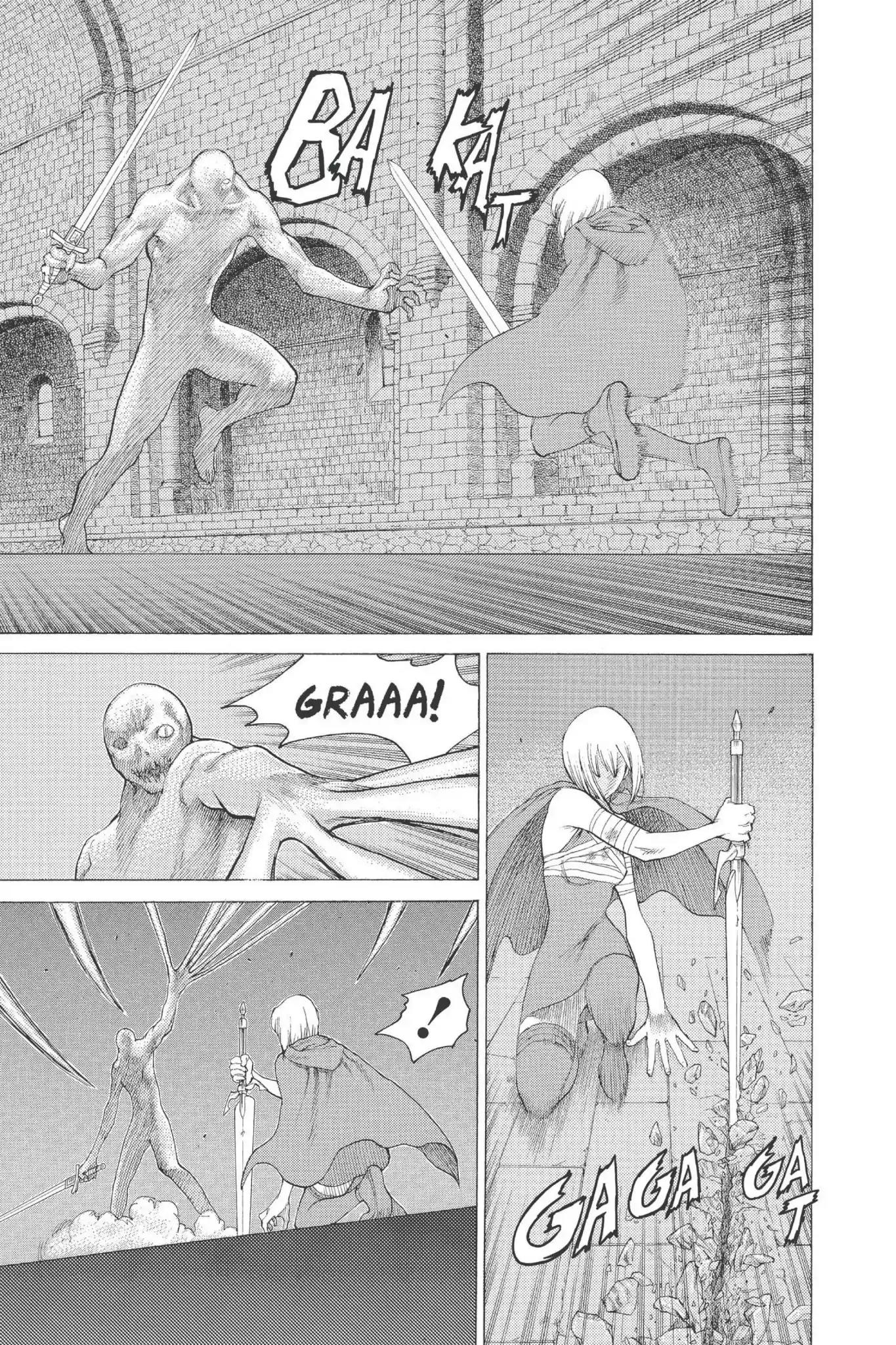 Claymore Chapter 10 page 12 - Chapter 10: Vol.3 Scene 10: Darkness in Paradise, Part 6