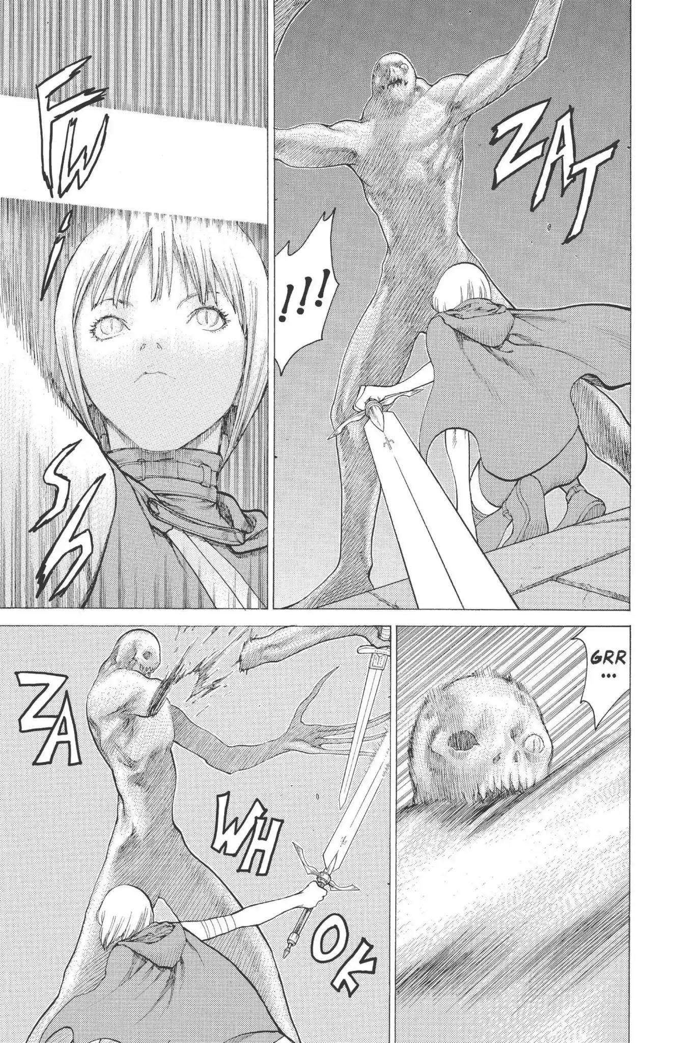 Claymore Chapter 10 page 14 - Chapter 10: Vol.3 Scene 10: Darkness in Paradise, Part 6