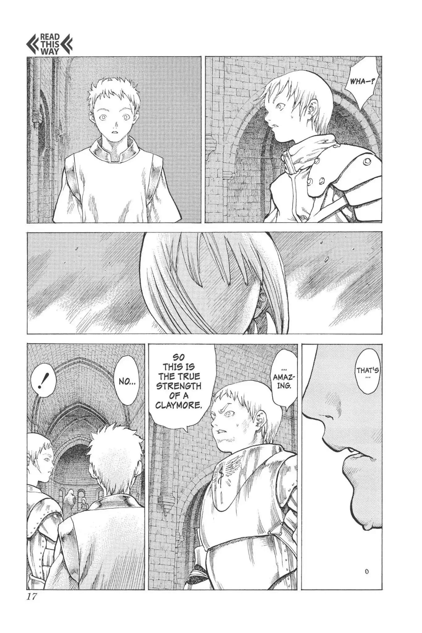 Claymore Chapter 10 page 16 - Chapter 10: Vol.3 Scene 10: Darkness in Paradise, Part 6