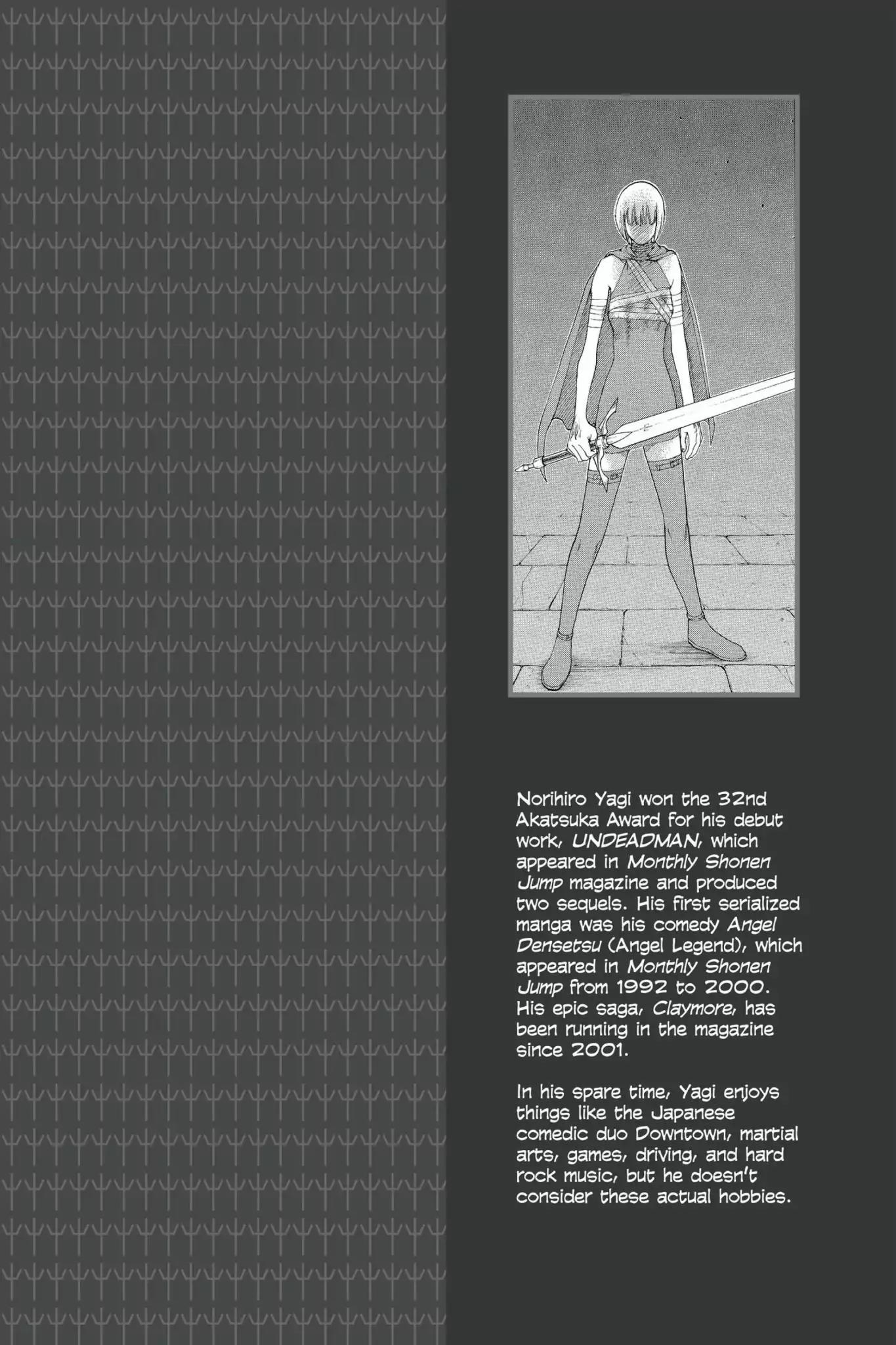 Claymore Chapter 10 page 2 - Chapter 10: Vol.3 Scene 10: Darkness in Paradise, Part 6