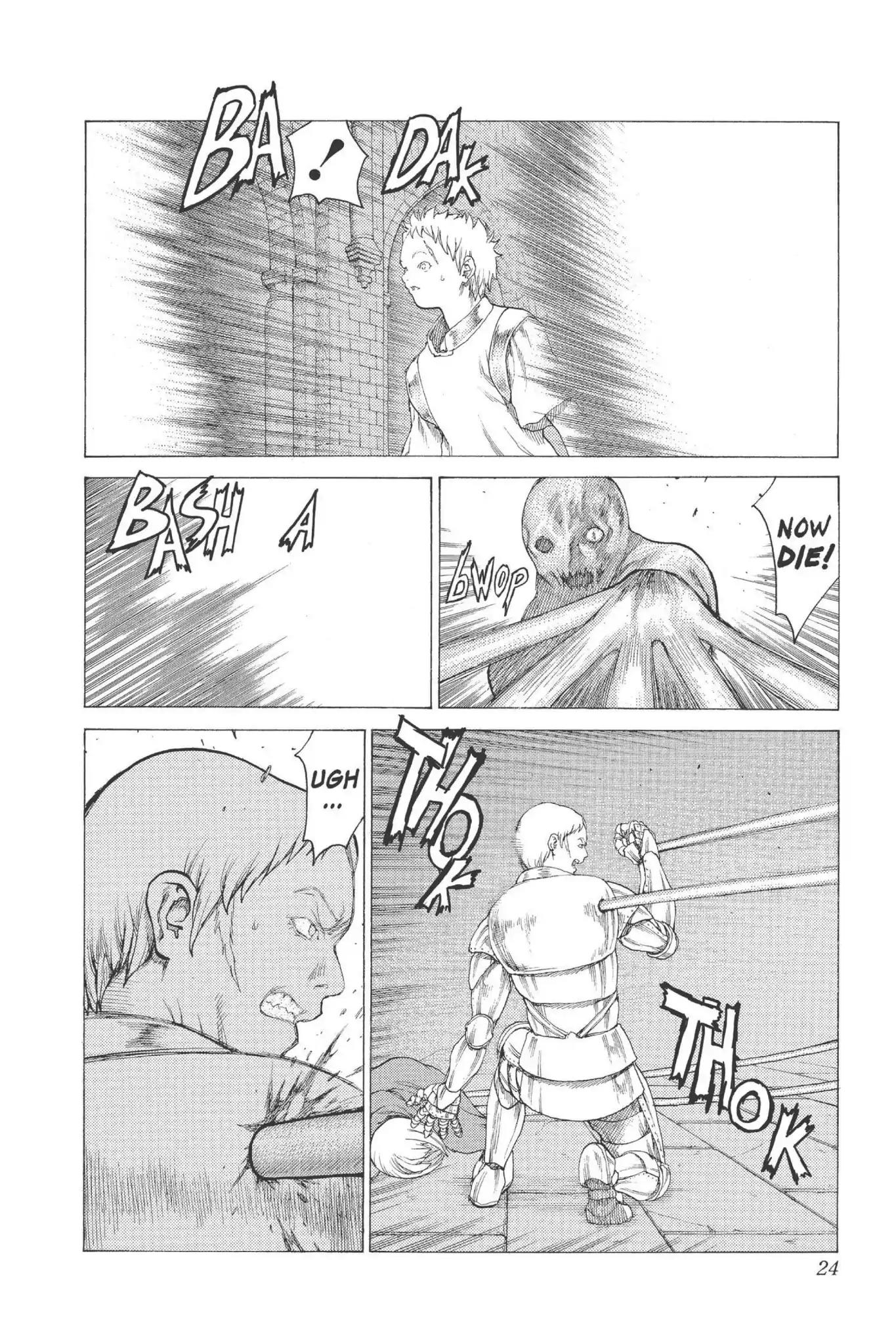 Claymore Chapter 10 page 23 - Chapter 10: Vol.3 Scene 10: Darkness in Paradise, Part 6
