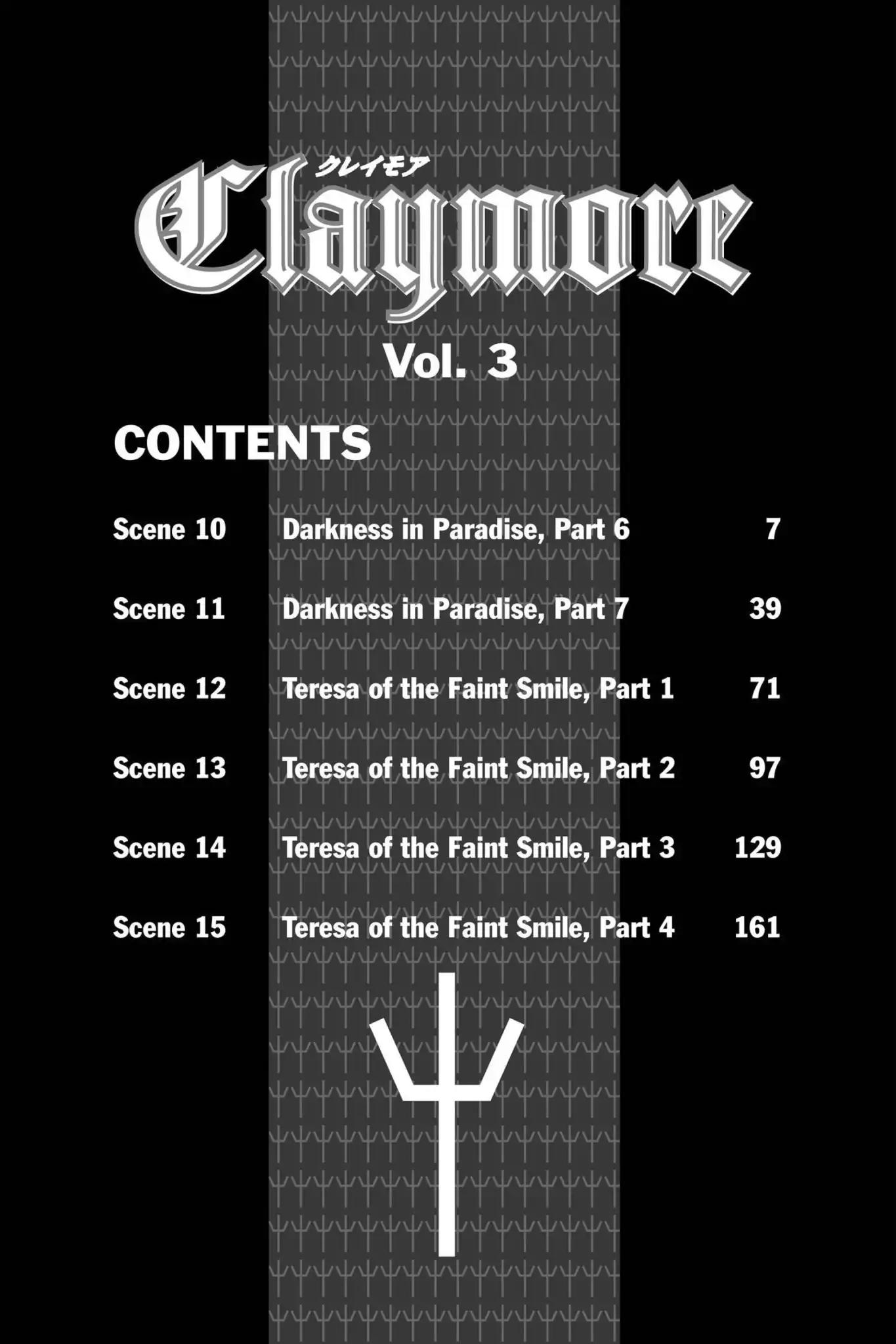 Claymore Chapter 10 page 6 - Chapter 10: Vol.3 Scene 10: Darkness in Paradise, Part 6