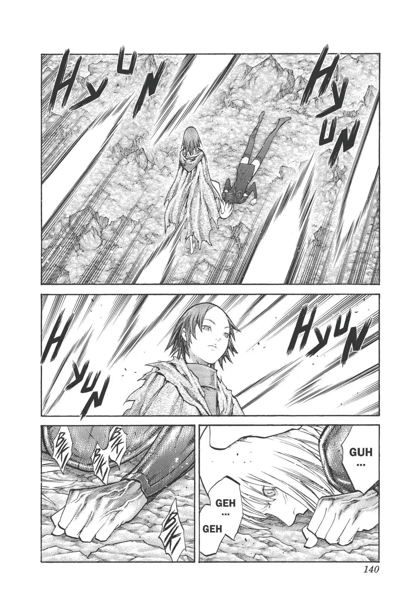 Claymore Chapter 100 page 12 - Chapter 100: Vol.18 Scene 100: The Ashes of Lautrec, Part 5