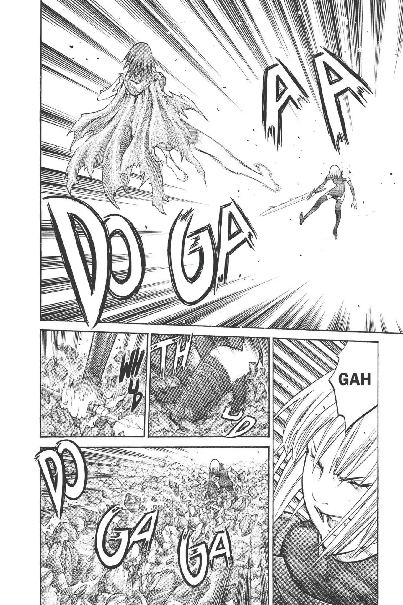Claymore Chapter 100 page 18 - Chapter 100: Vol.18 Scene 100: The Ashes of Lautrec, Part 5