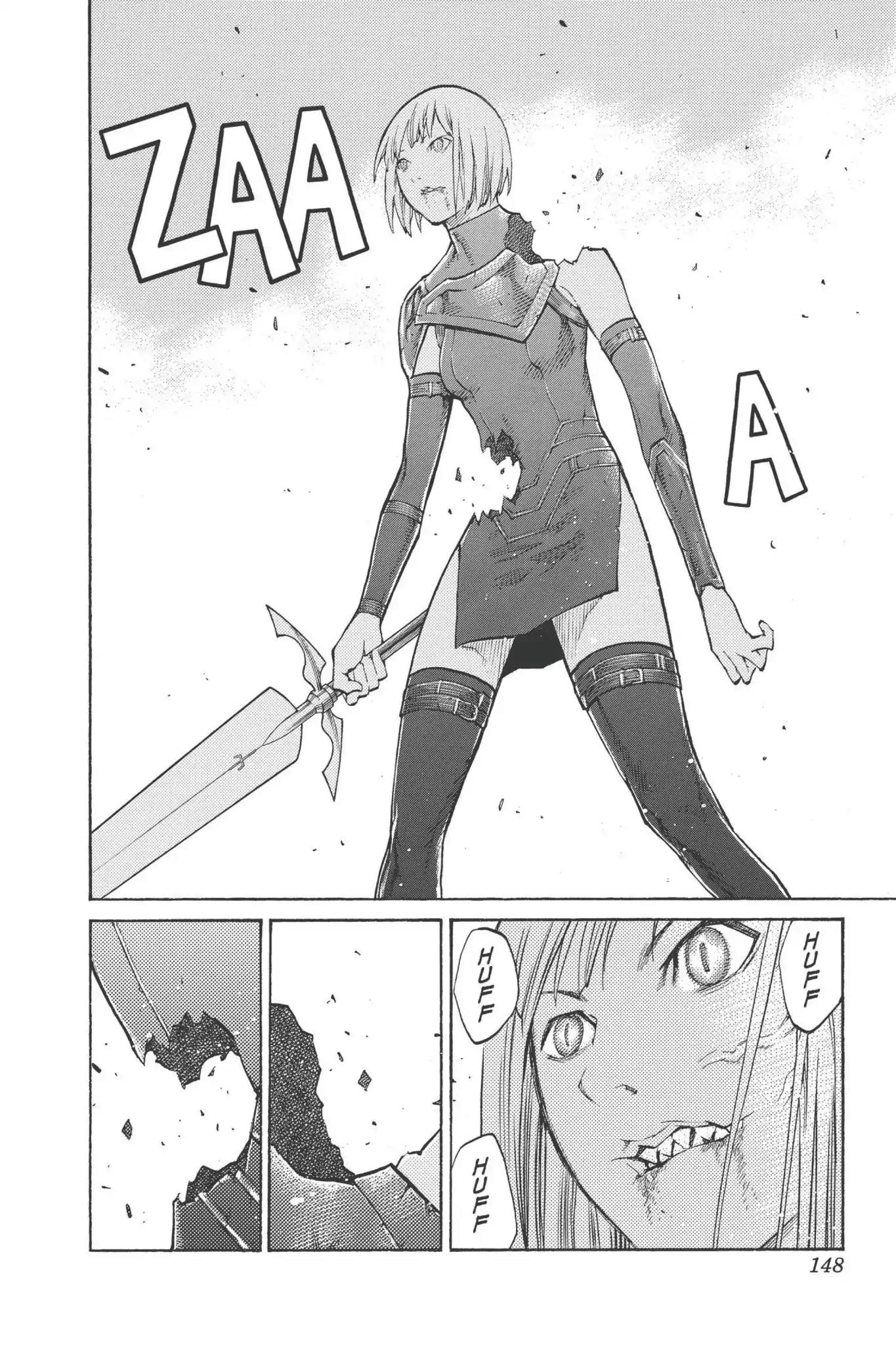 Claymore Chapter 100 page 20 - Chapter 100: Vol.18 Scene 100: The Ashes of Lautrec, Part 5