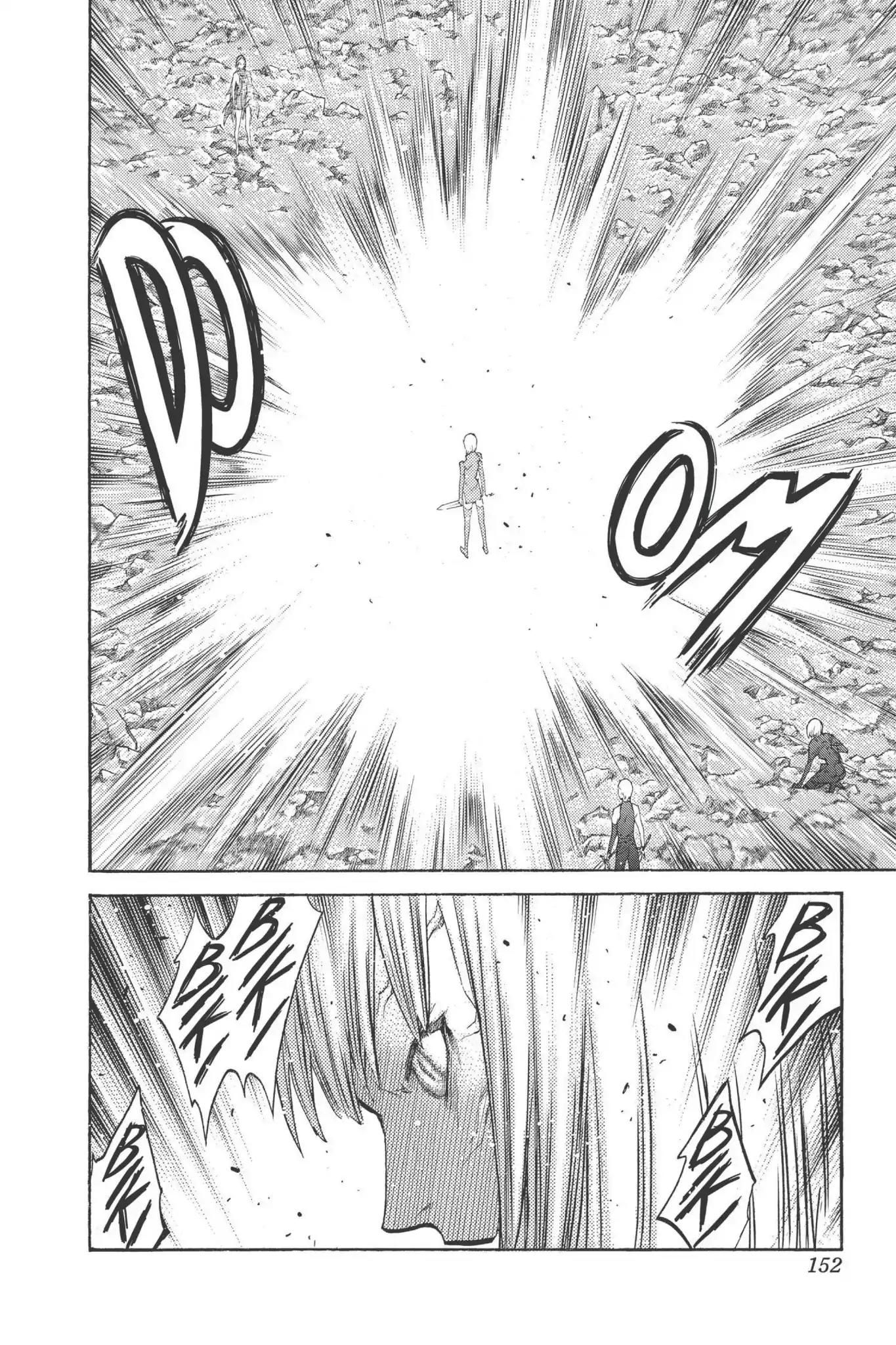 Claymore Chapter 100 page 24 - Chapter 100: Vol.18 Scene 100: The Ashes of Lautrec, Part 5