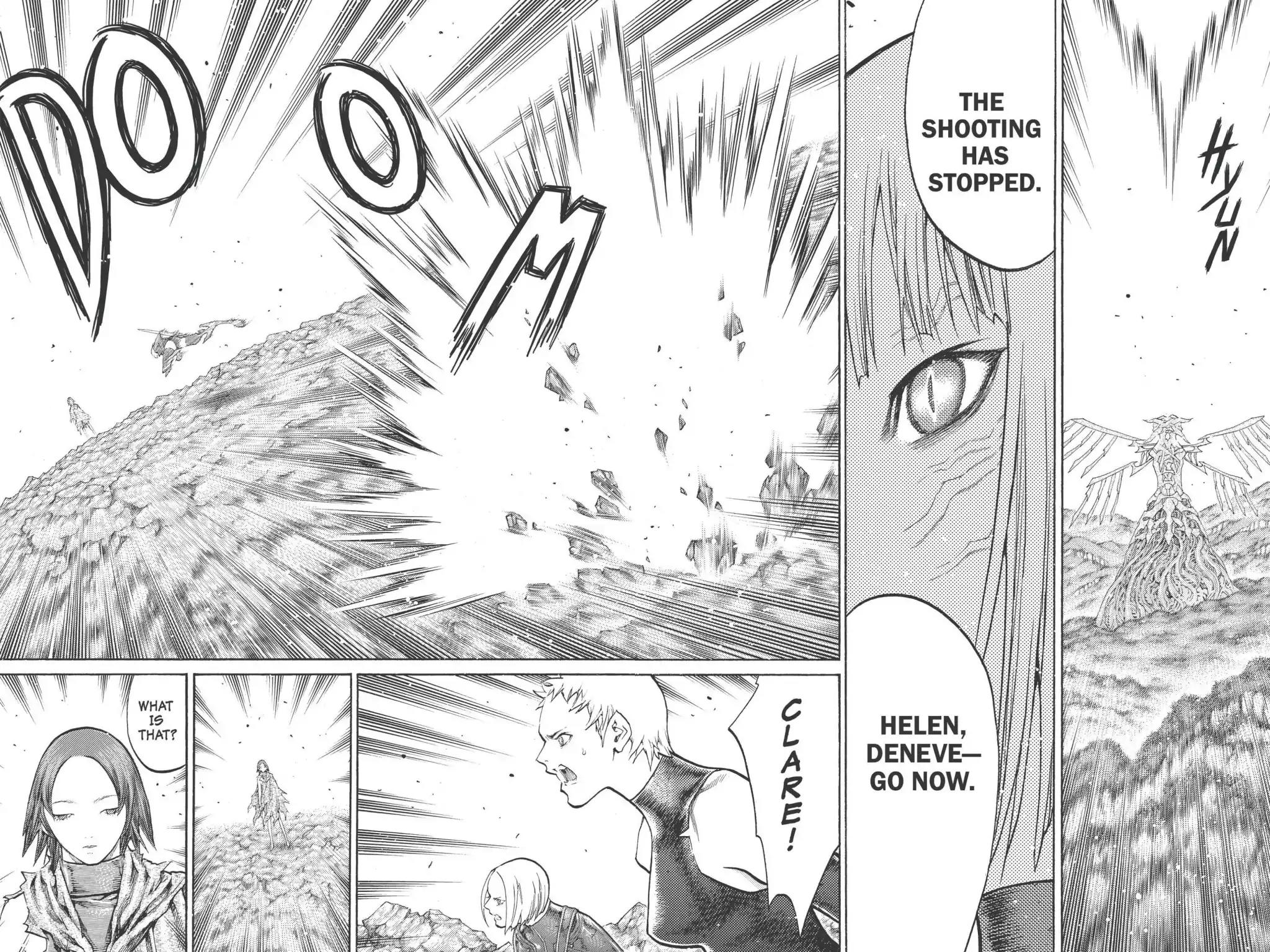 Claymore Chapter 100 page 26 - Chapter 100: Vol.18 Scene 100: The Ashes of Lautrec, Part 5