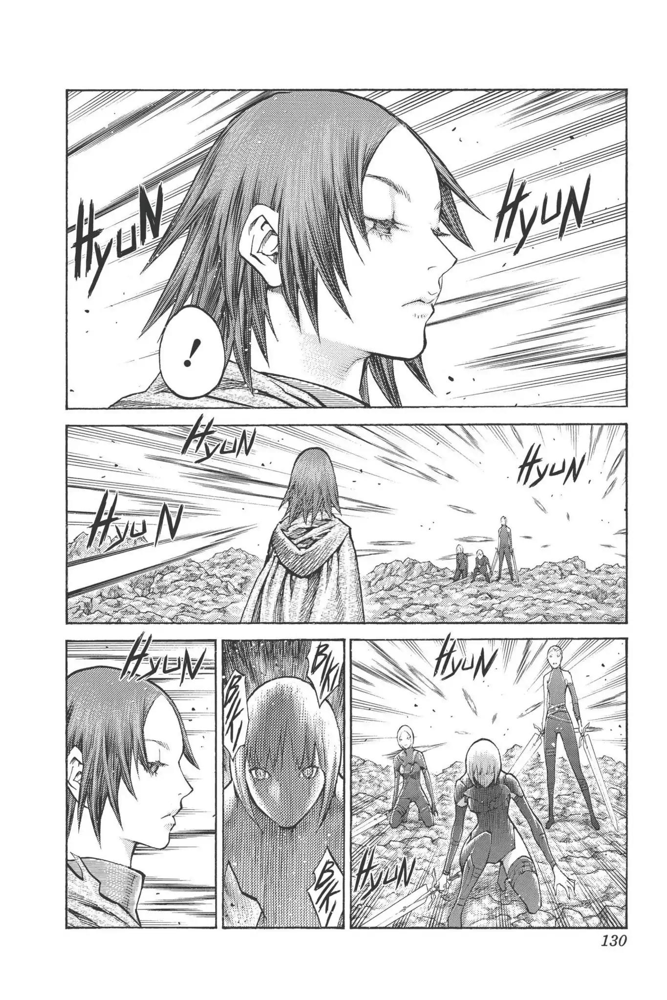 Claymore Chapter 100 page 3 - Chapter 100: Vol.18 Scene 100: The Ashes of Lautrec, Part 5